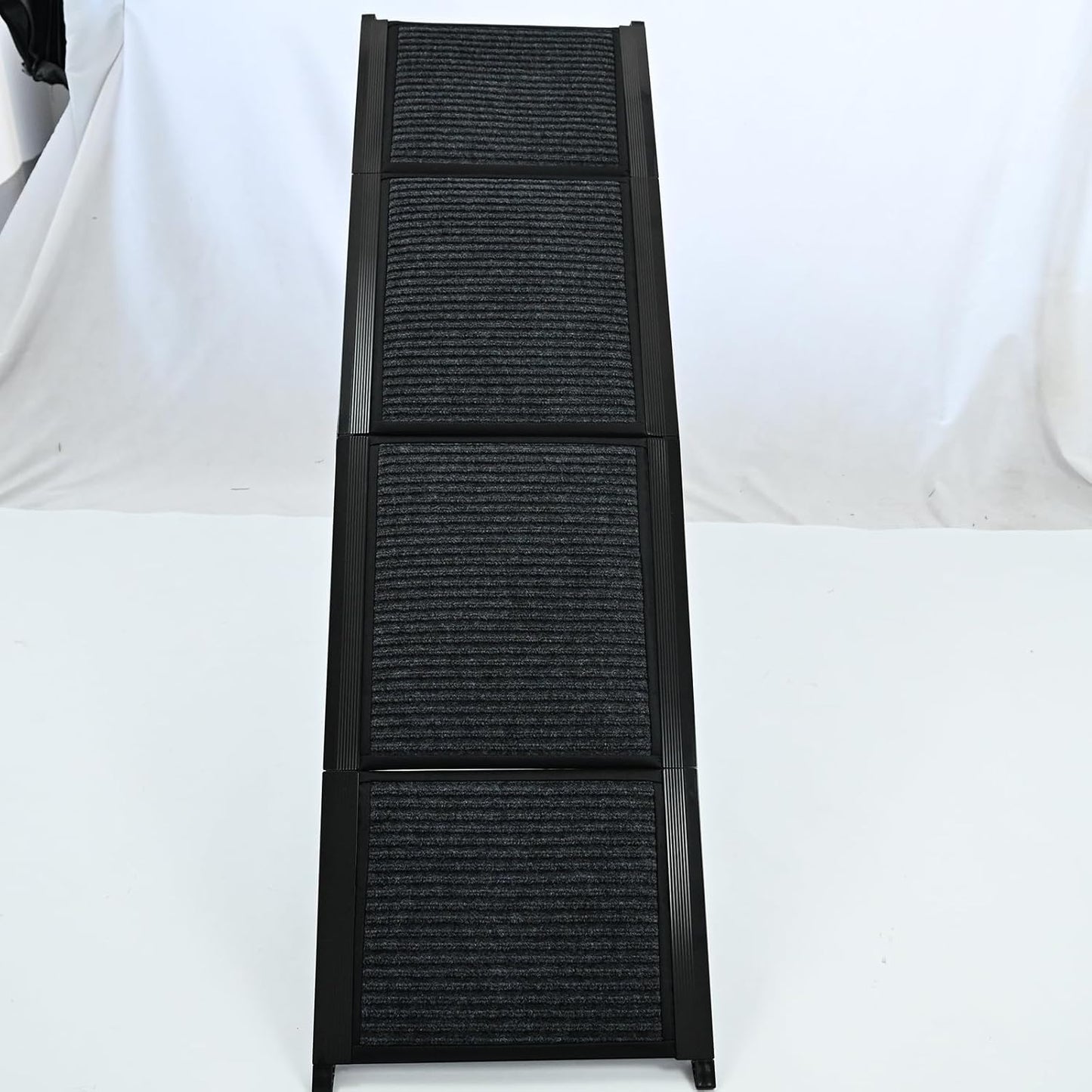Dog Ramp for Car, SUV & Truck - 63" Long & 17" Wide Portable Folding Pet Ramp with Non-Slip Rug Surface, for Large Dogs Up to 250LBS