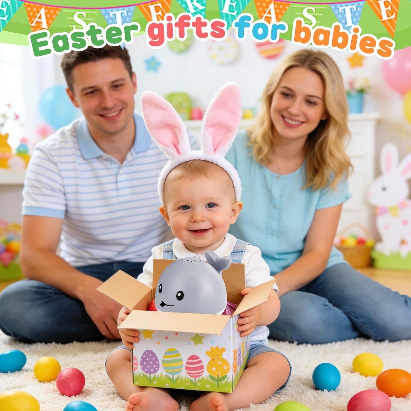 Baby Bath Toys, Toddler Bath Toys for Kids Ages 1-3, Baby Easter Basket Stuffers, 1 2 3 Year Boy Girl Gifts Baby Toy 6-12-18 Months Light Up Whale Bath Toy Sprinkler Bathtub Pool Water Toy