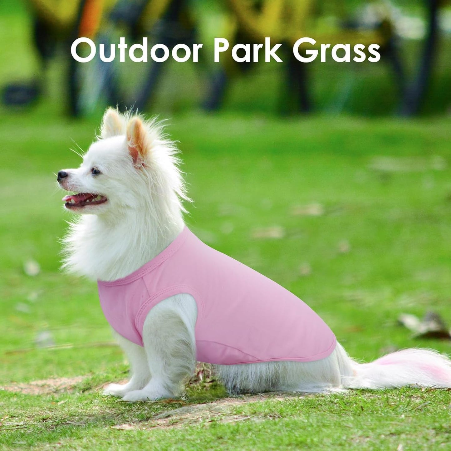 3 Pack Pink Striped Dog T-Shirt for Small Dogs,Sleeveless Shirts Set for Spring,Summer Sun Protection,Lightweight for Park Walking,Striped & Solid Tank Top Set,Shih Tzu(Pink,S)
