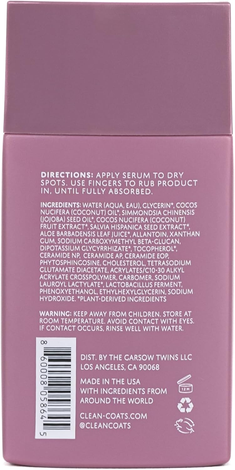 Moisturizing Paw Serum | Lick-Safe & Fragrance-Free | Fast-Absorbing Balm Alternative for Dry, Cracked Paws, Made in The USA, 1.69 fl oz