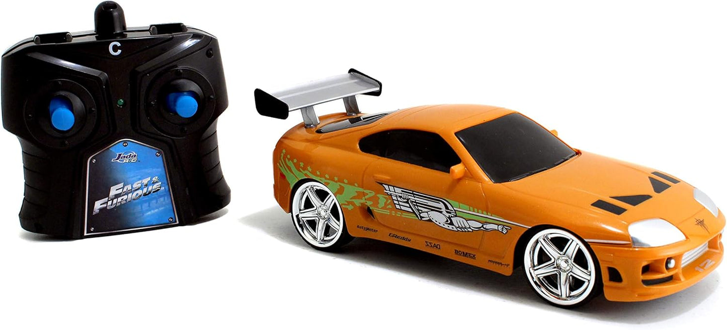 Jada Toys - Fast and Furious 1:24 Radio Control, Brian's Toyota Supra