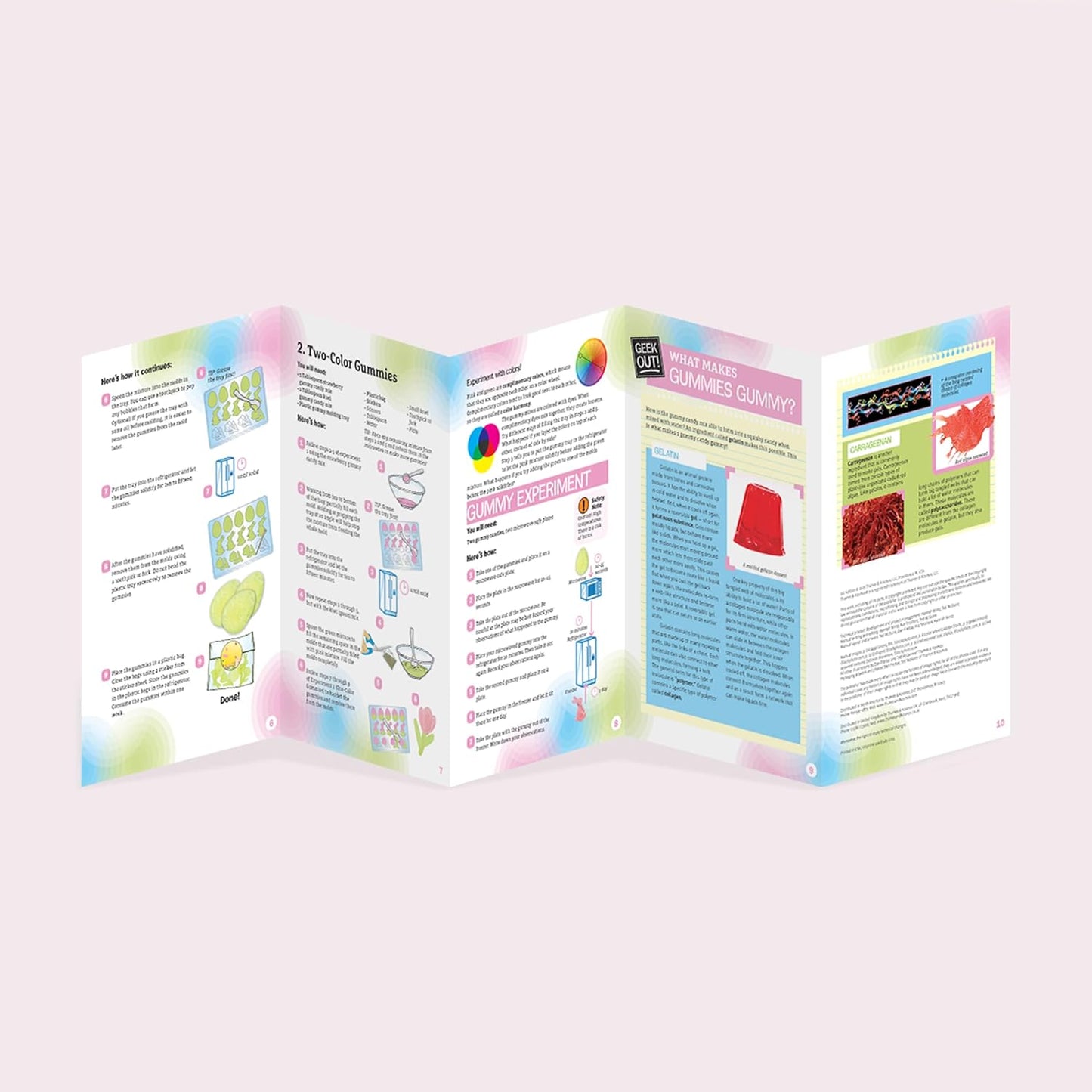 Thames & Kosmos Tasty Labs Gummy Candy STEM Kit - Bunnies, Eggs & Tulips | Make Springtime-Shaped Gummy Candies, Explore Chemistry in Cooking, Easter Goodie