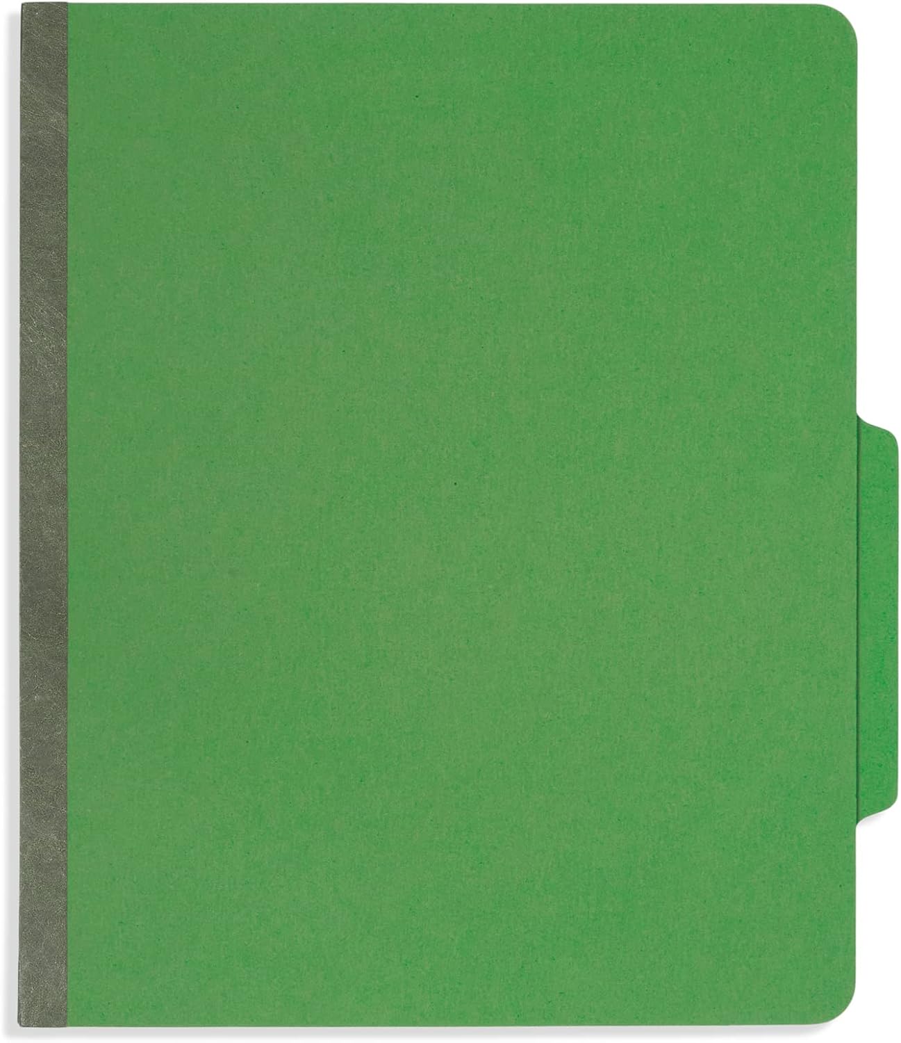 Blue Summit Supplies Green Classification Folders, 3 Dividers, Letter Size with 2 Inch Tyvek Expansions, Use for Organizing Medical Records & Client Files, 10 Pack