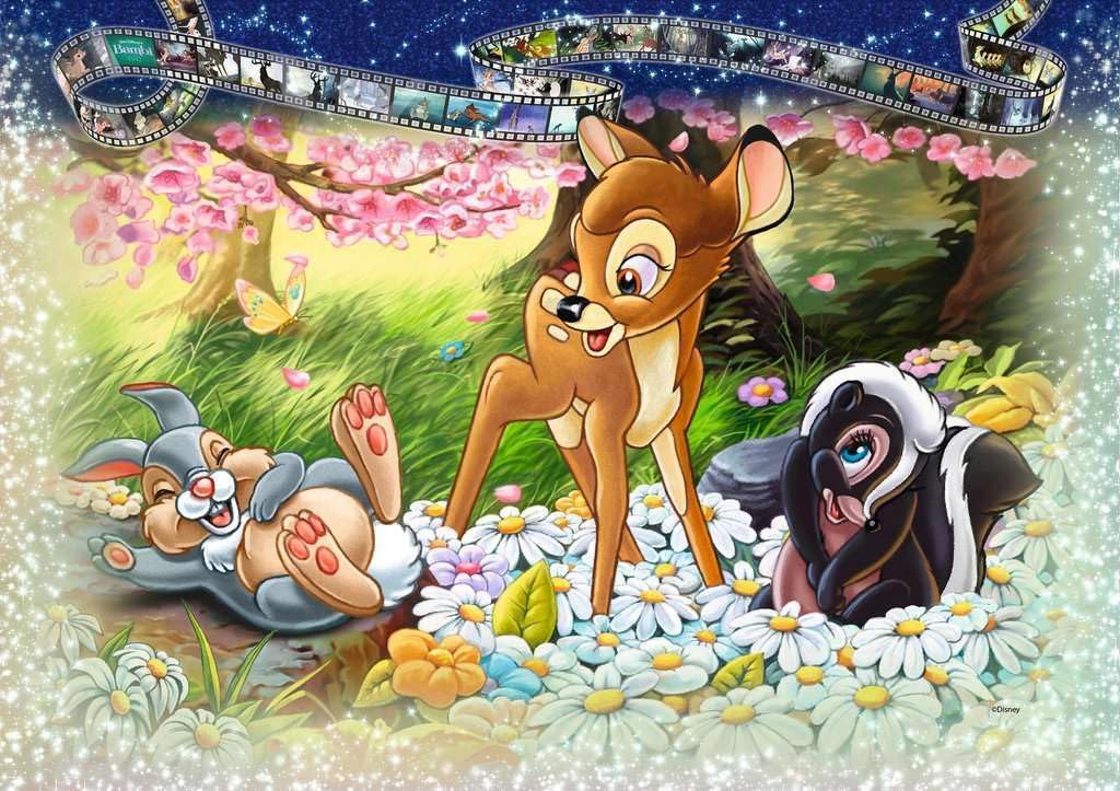Ravensburger - Disney Memorable Moments - Spectacular 40000 Piece Jigsaw Puzzle - Bold Imagery of Favorite Characters - Cinderella, Bambi & More - Puzzles for Adults