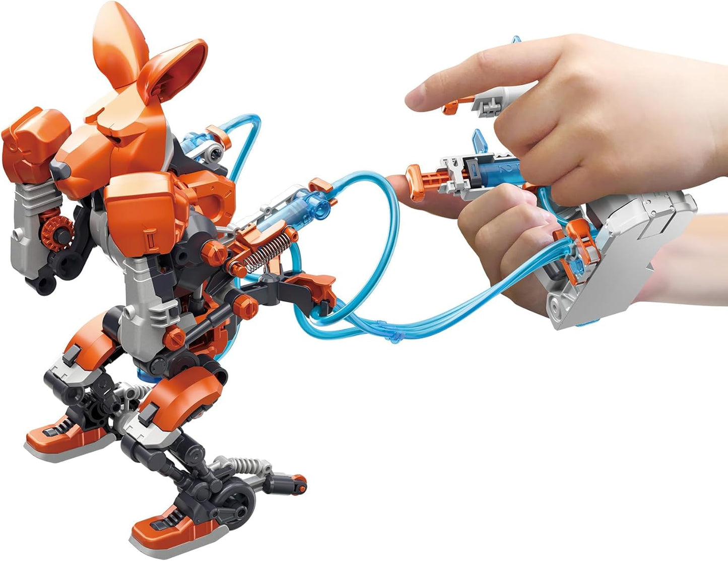 Thames & Kosmos Hydraulic Boxing Bots Building & Construction for Babies, White and Blue