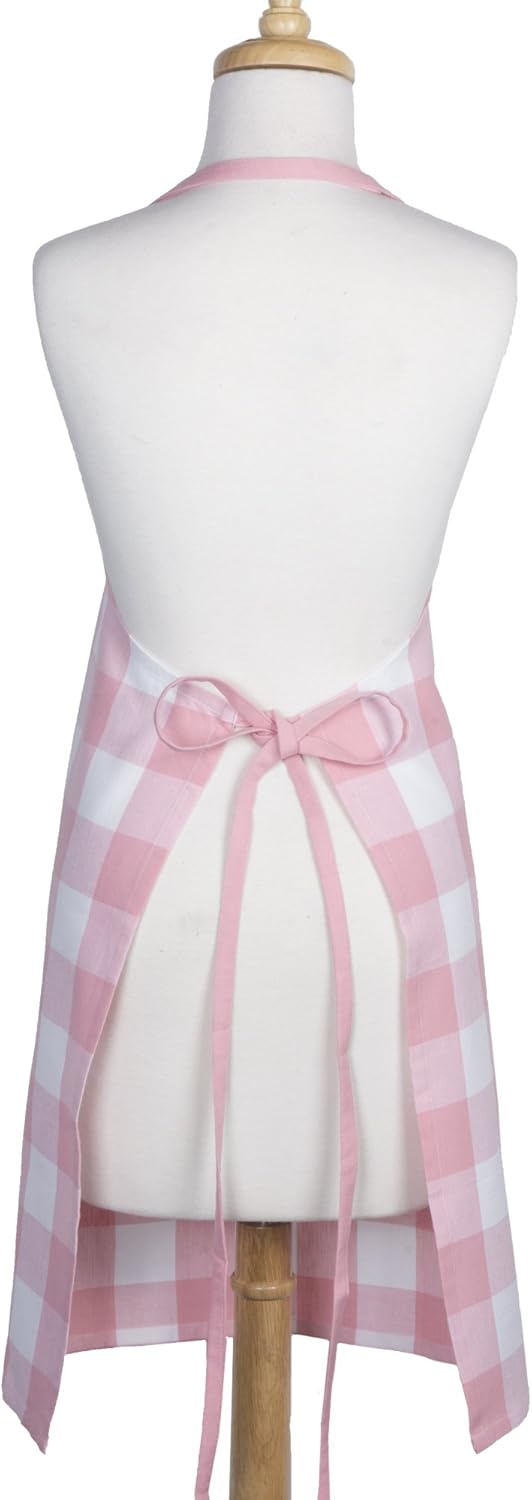 DII Unisex Buffalo Check Kitchen Collection, Classic Farmhouse Chef Apron, One Size