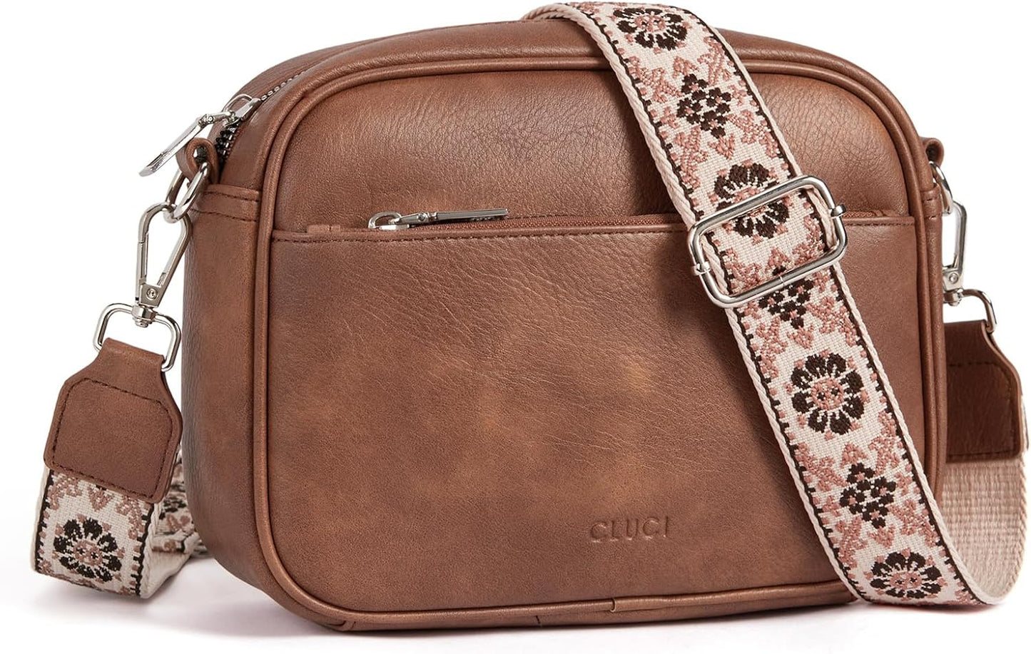 CLUCI Small Crossbody Bags for Women Crossbody Purses for Women Cross Body Bag Crossbody Purse with Adjustable Wide Strap