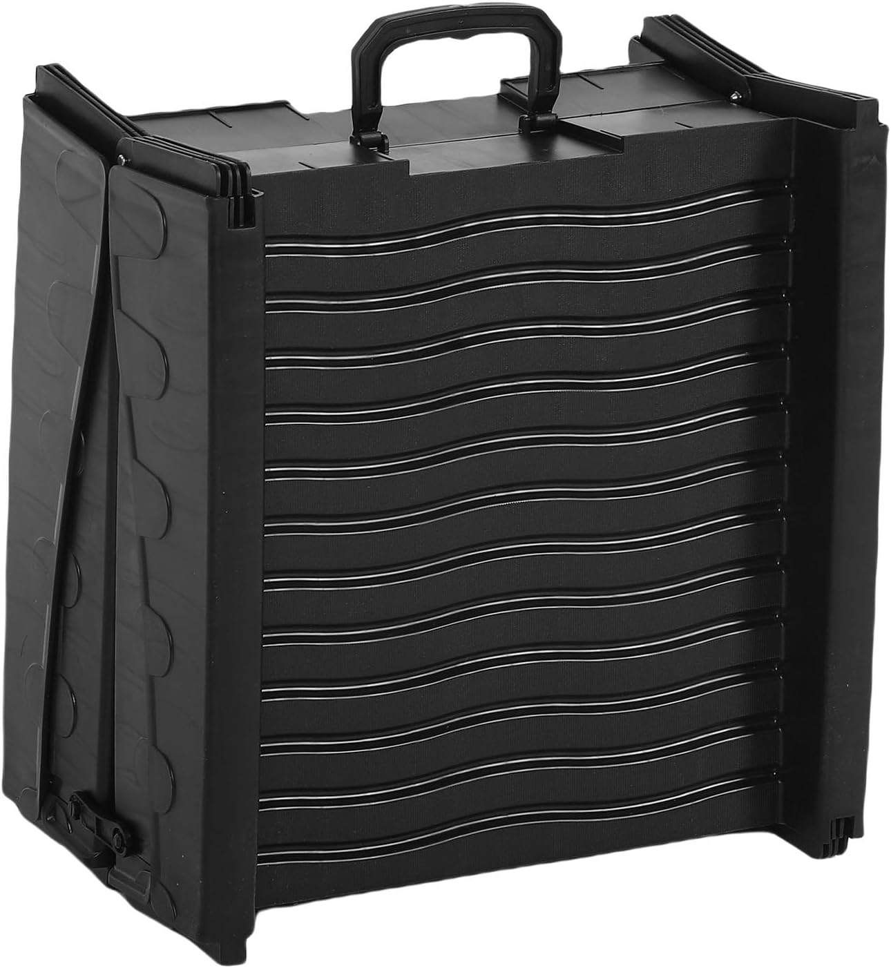 Luqeeg Foldable Dogs Ramp for Car, Anti Slip Outdoor Portable Pet Ramp Dogs Steps with Stable Design for Travel Car SUV Sedans Truck Pet Stairs, 59.44in x 15.35in