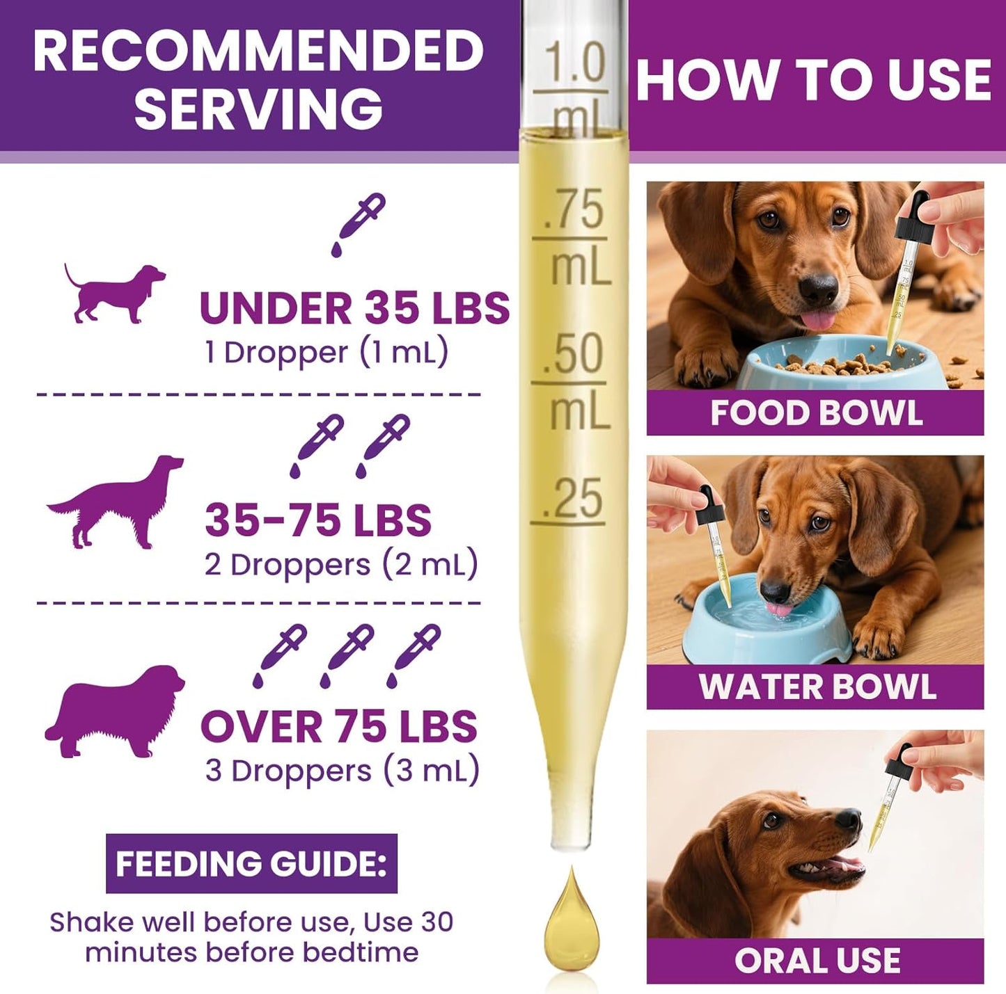 Melatonin for Dogs,Dog Sleep Aid,Calming for Dogs,Promote Relaxation,Reduce Anxiety and Stress,Regulates Sleep Patterns,Promotes Overall Well-Being,Vitamin and Probiotic Enriched Dog Melatonin