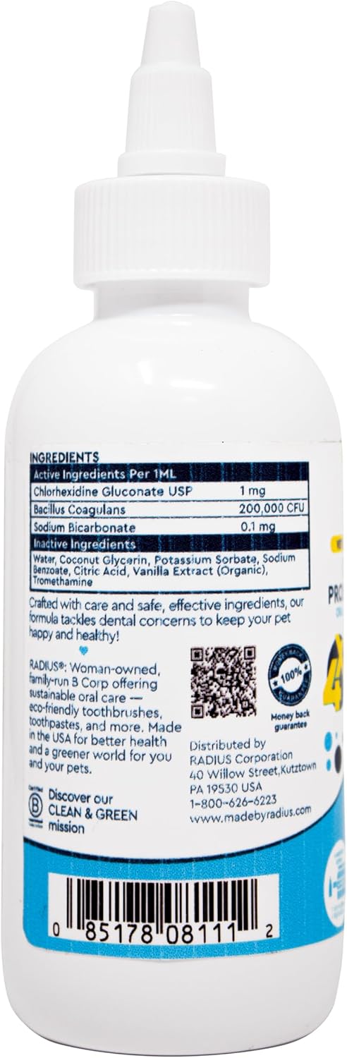 RADIUS OralPro+ Pet Probiotic Dental Water Additive (Enzymatic)