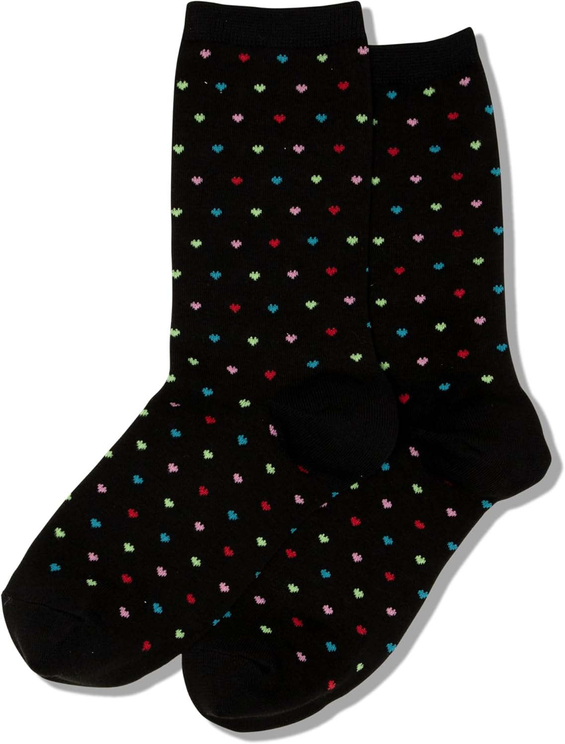Hot Sox Women's Novelty Geometric Pattern Crew