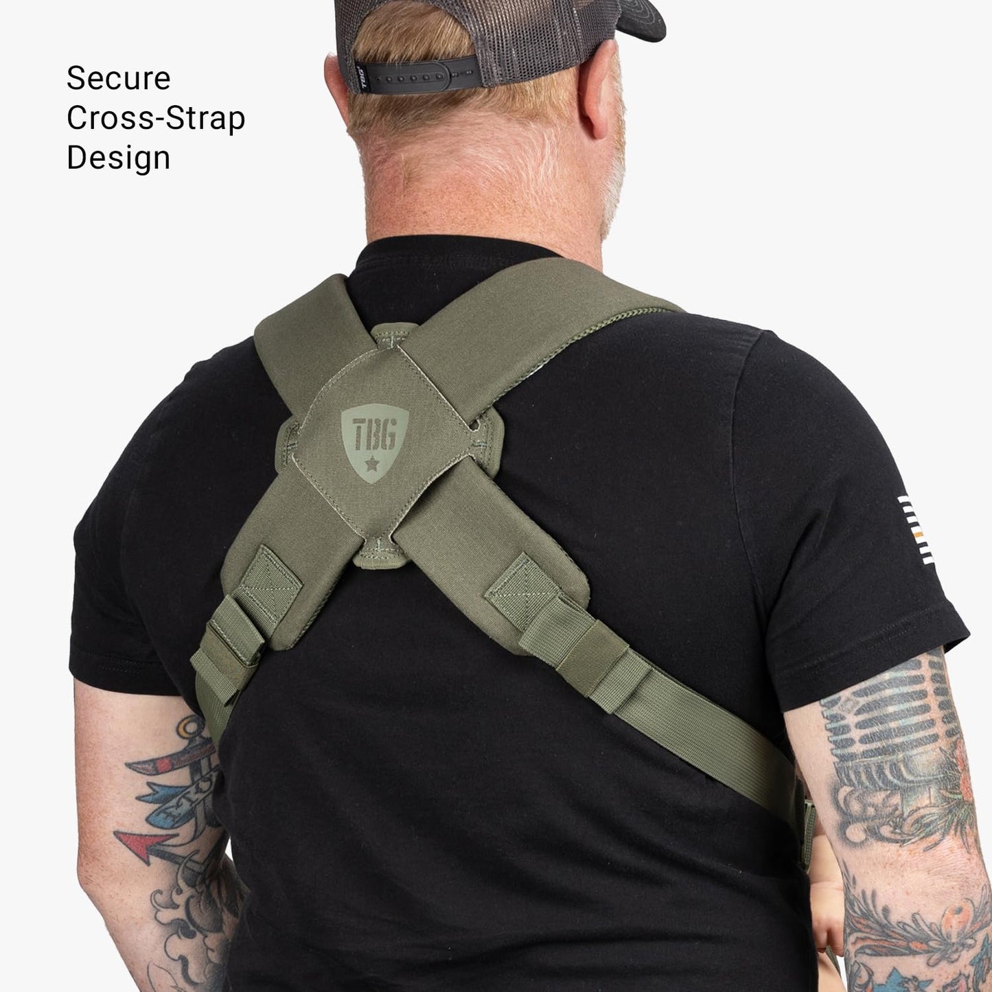 Tactical Baby Gear Tactical Baby Carrier for Dads – Ergonomic, Hip Healthy & Comfortable for Infants and Toddlers (8–33 lbs) (Ranger Green)