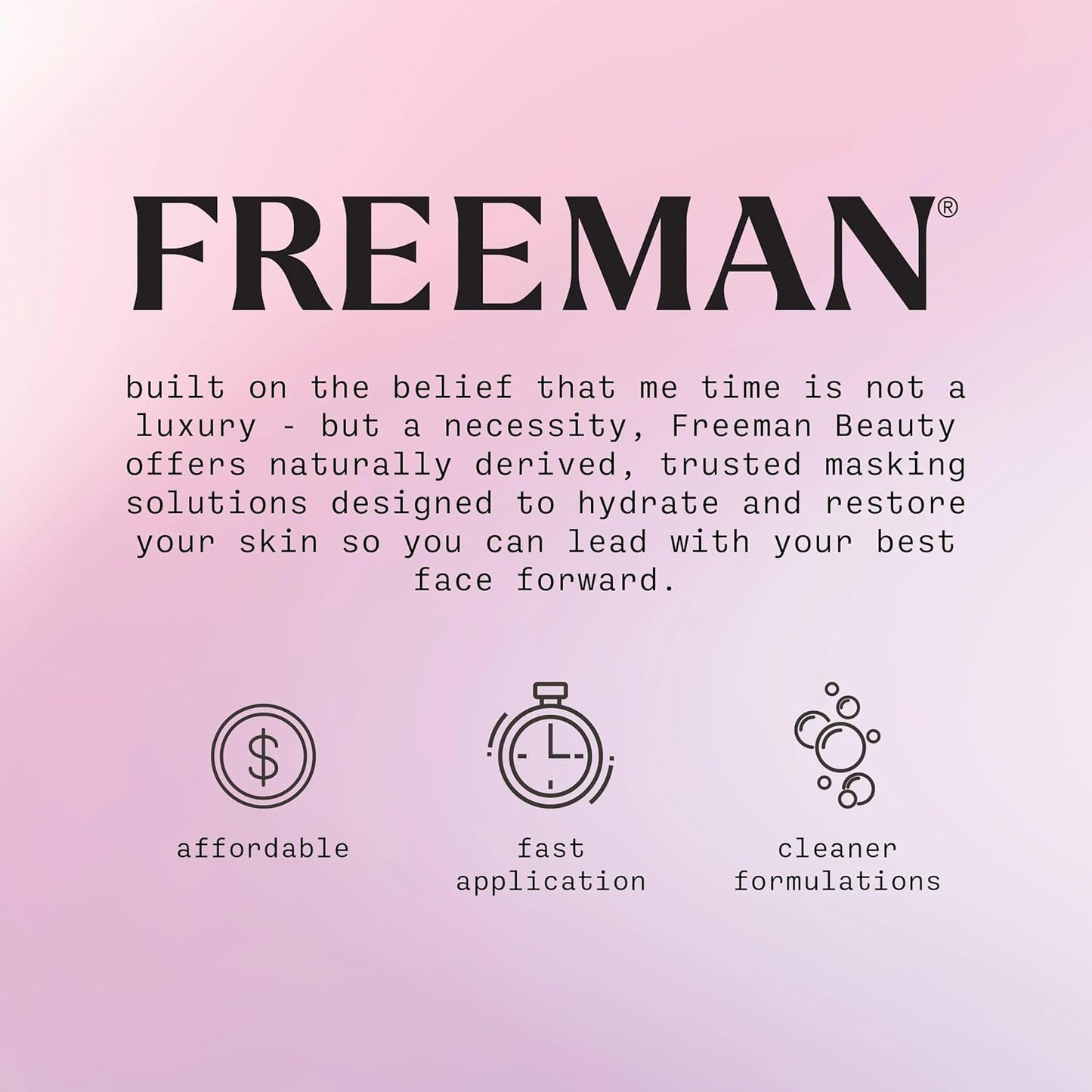 Freeman 14 Piece Love To Mask Variety Pack, Facial Masks For All Skin Types, Hydrate, Detoxify, & Clear Skin, Exfoliating Scrub, Bonus Headband and Skin Buffer, Face Masks Are Cruelty-Free & Vegan