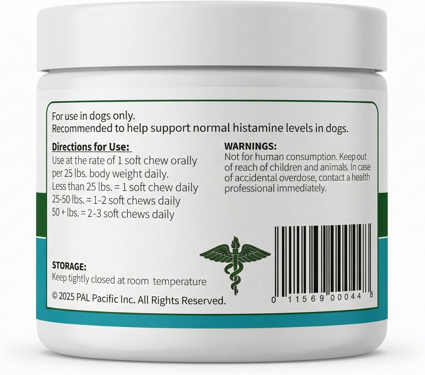 Allergy Relief Dog Chews – Quercetin, Turmeric, Ashwagandha, Probiotics & Colostrum – Seasonal Allergy, Immune & Digestive Support – for Itchy Skin & Hot Spots – All Breeds & Sizes