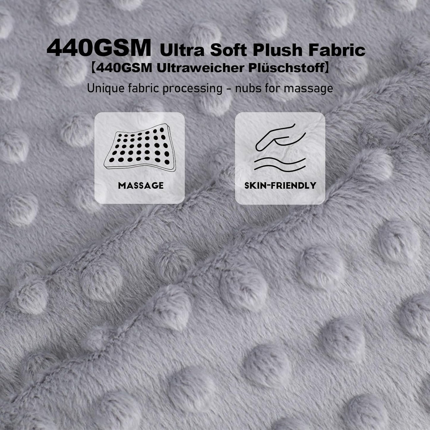 Small Dog & Cat Bed, Washable Cushion,Cover Removable, Pet Sofa with Raised Edges, Fluffy Cat Bed with Nubs, Grey