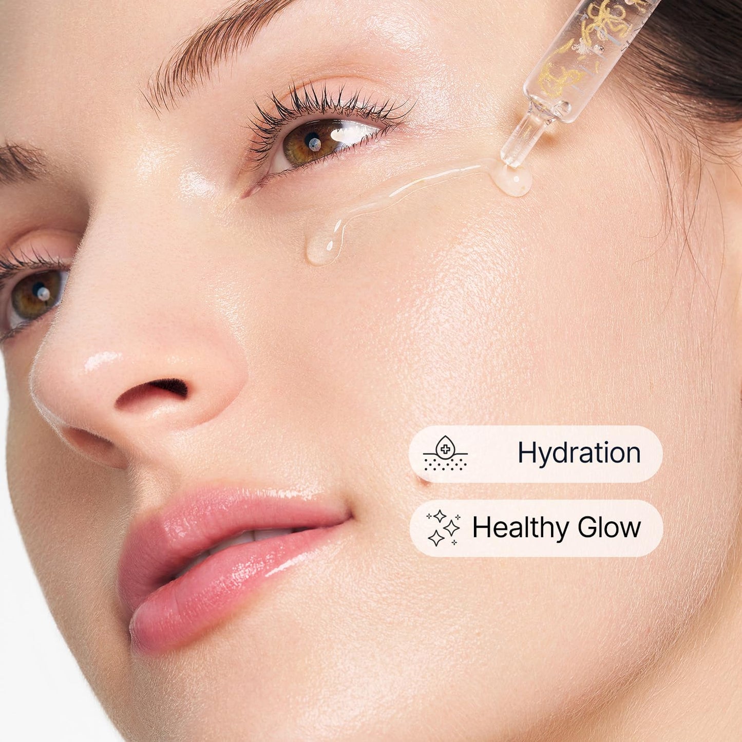 SUNGBOON EDITOR Collagen Silk Peptide Intensive Ampoule | Copper Peptides Serum for Face with Collagen & Multi Peptides | Hydrating Korean Skincare Facial Serum for Smooth-Looking Skin | 1.35 fl oz