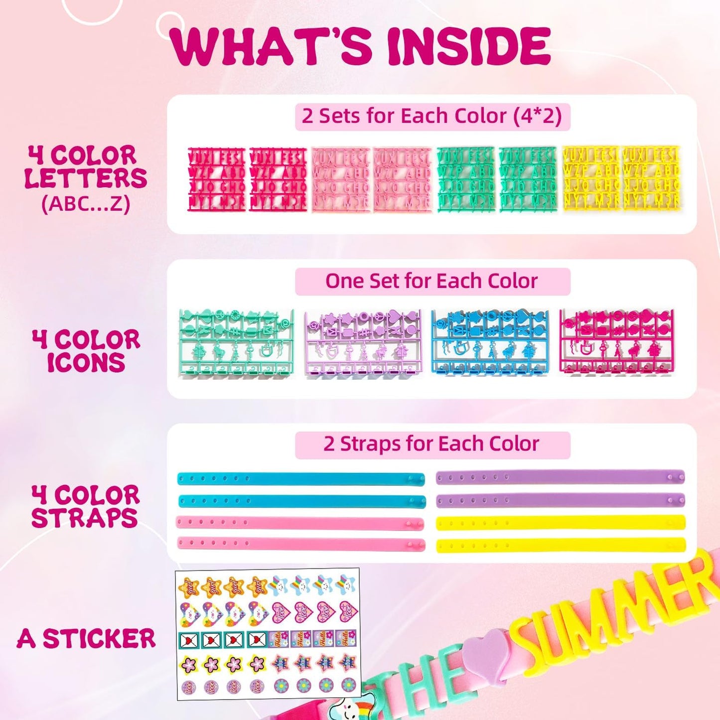 Friendship Bracelet Making Kit for Girls, Birthday Gifts Art & Craft Kits for Kids, DIY Jewelry Making Kit, Girls Present for Ages 5-12, Toys for Age 5, 6, 7, 8, 9, 10, 11, 12 Years Old