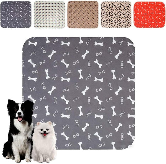 Puppy Pads for Dogs, 2026 New Washable Puppy Pads with Pheromones, Pee Pads for Dogs & Cats, Durable Leak-Proof Pet Training Pads for Home & Travel, Reusable(Gray,27.6" x 31.5")