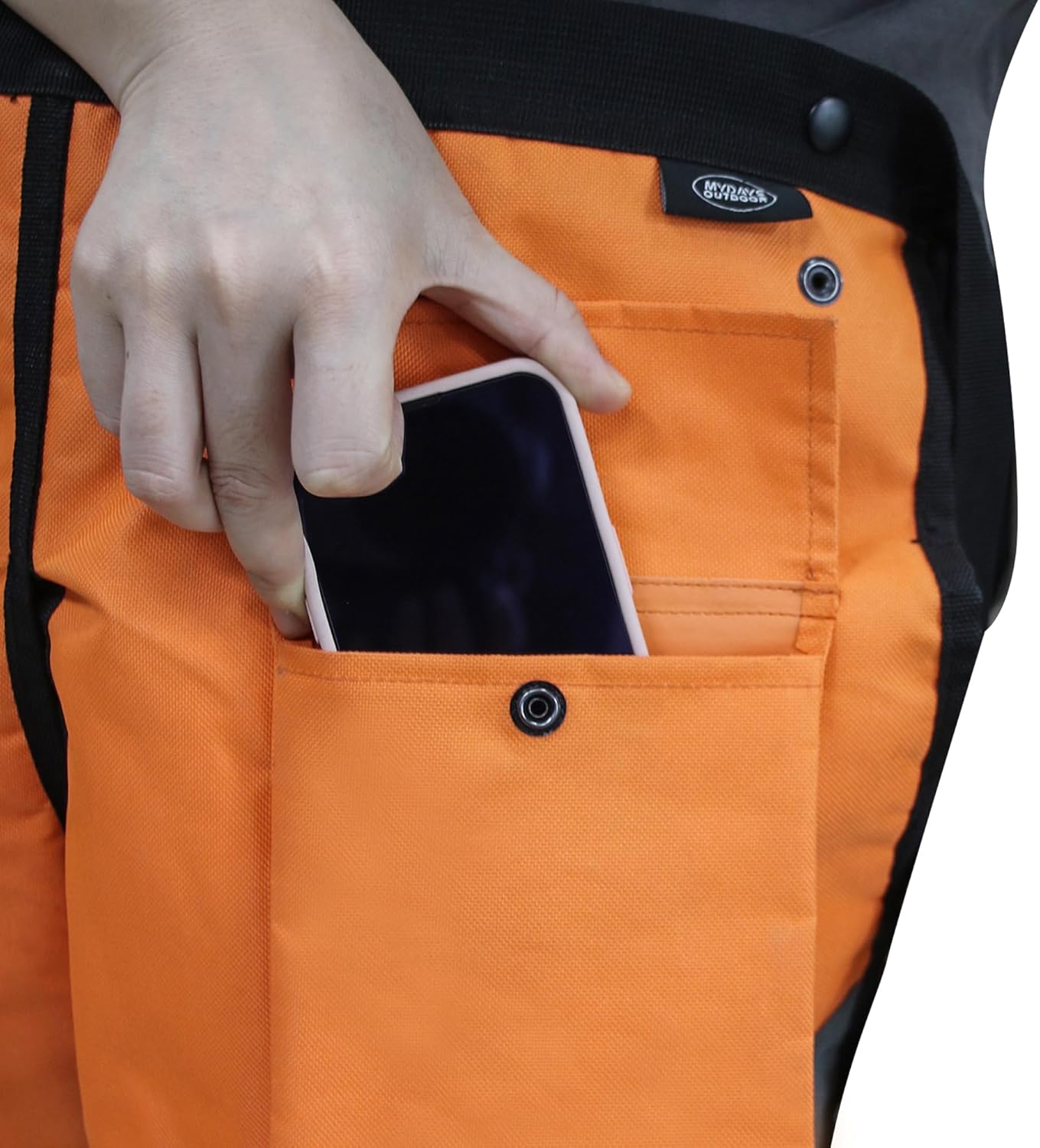 Chainsaw Chaps Apron Wrap for Men/Women,Chain Saw Pants,Adjustable Belt Chainsaw Safety Equipment