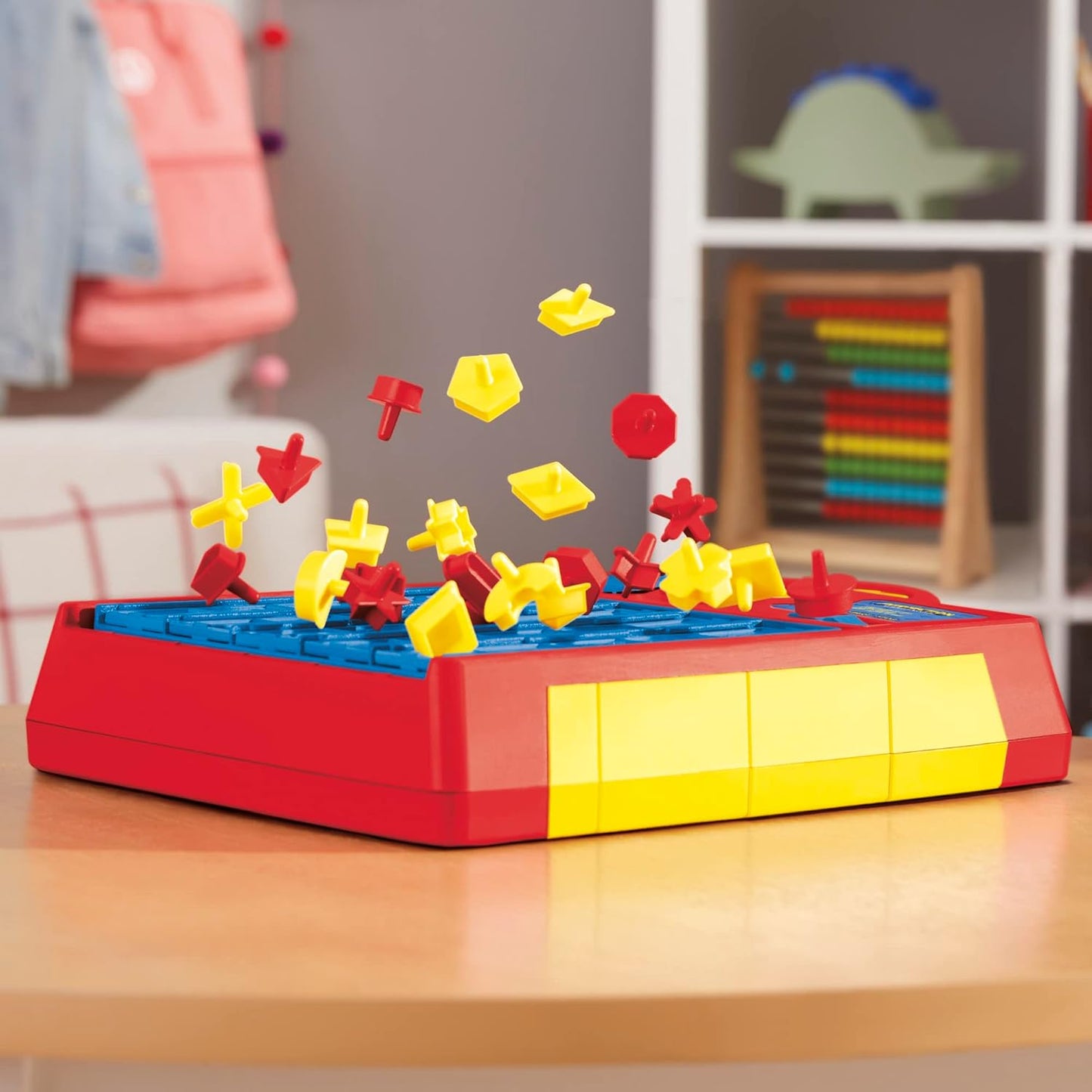 Hasbro Gaming Perfection Pop Up Game for Kids Ages 5 and Up, Customize The Tray for Over 250 Combinations, Kids Games for 1+ Players