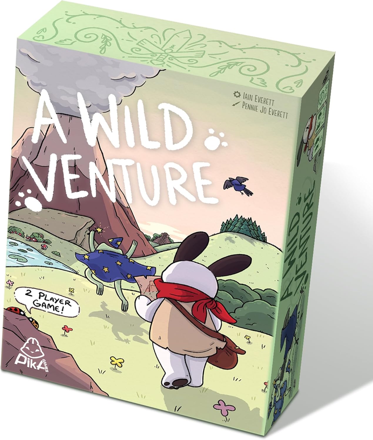 A Wild Venture Board Game - Engine-Building & Adventure Strategy Game, Whimsical Fantasy World with 100+ Unique Cards, Fast-Paced Gameplay for Kids & Adults, Ages 10+, 2 Players, 40-60 Min Playtime