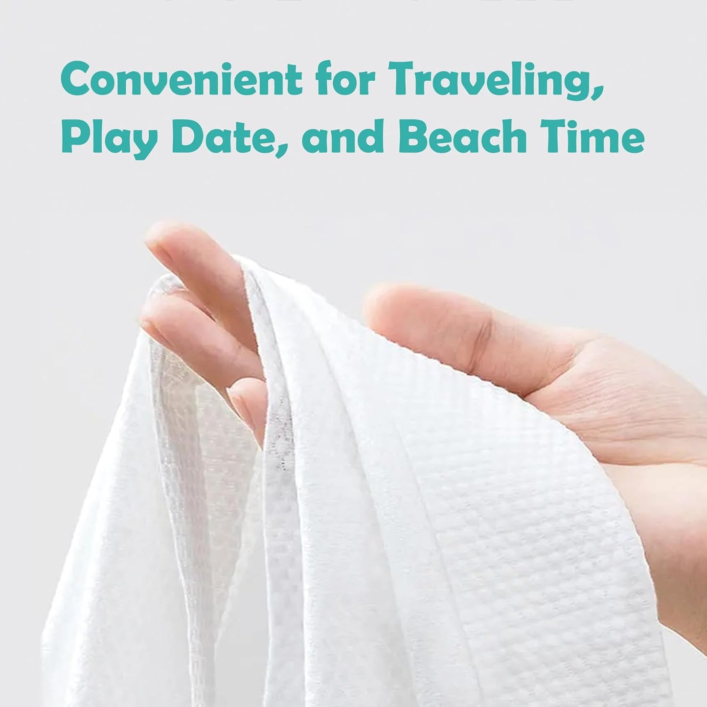 H&H Pets Disposable Bath Towel - Large Format Dry Wipe for Dogs & Cats, 11x23 inches Super Absorbent Wipe for Play Day or Beach, Fragrance Free & Ultra Shoft, 8 Count