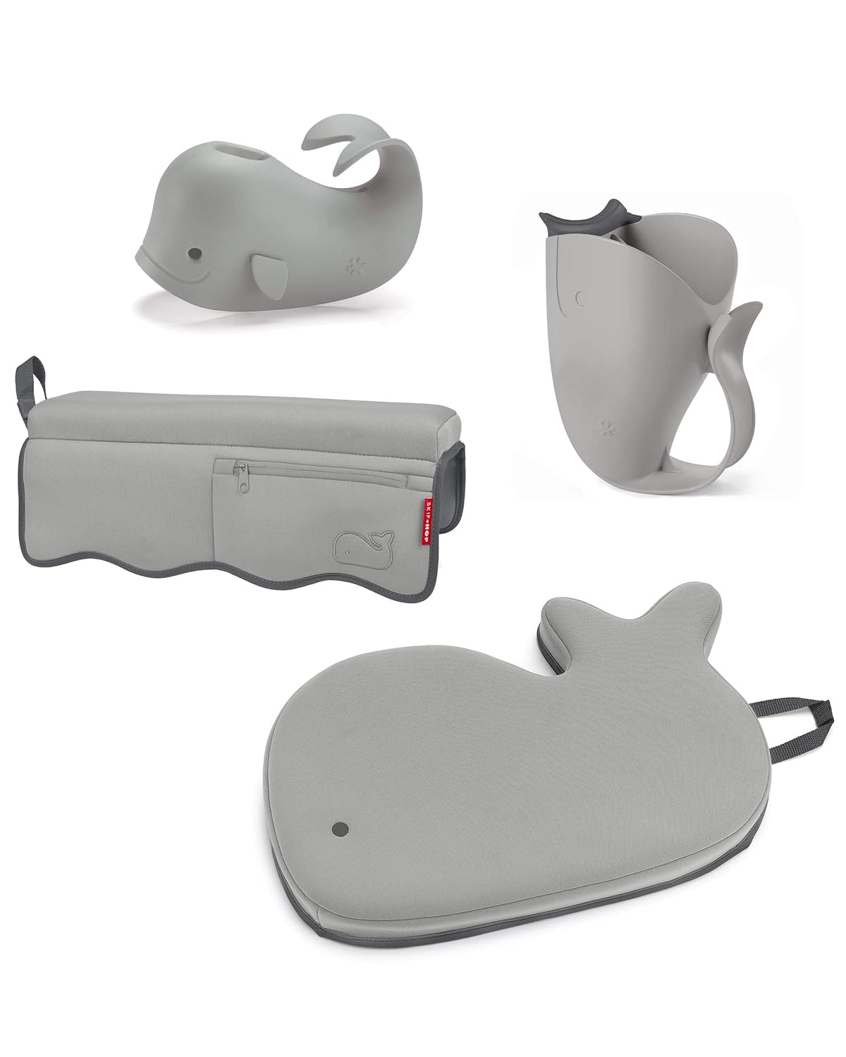 Skip Hop MOBY Baby Bath Essentials Set Grey