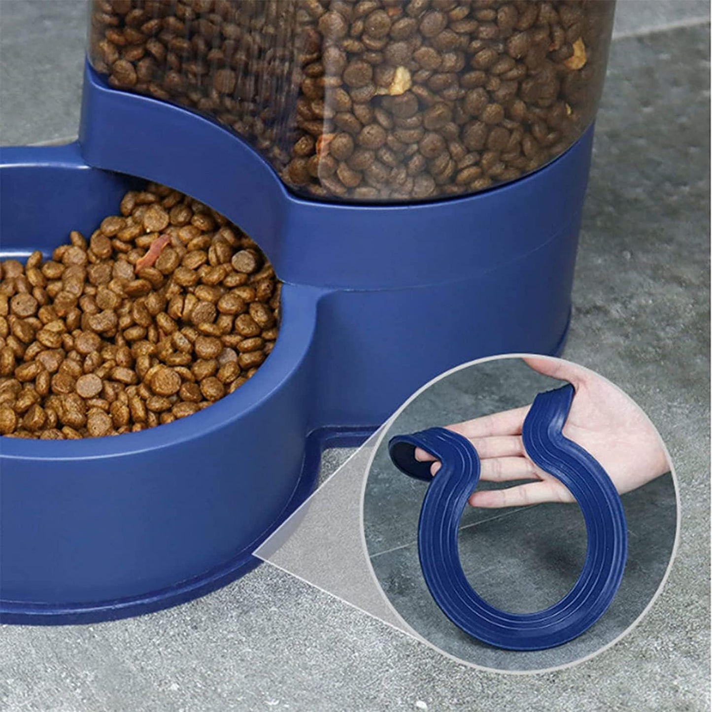 Pet Automatic Feeder and Water Dispensers Set, Automatic Pet Dog Cat Water Fountain Dispenser Puppy Drinker Feeder No Spill Water Dispenser and Feeder cat Fountain