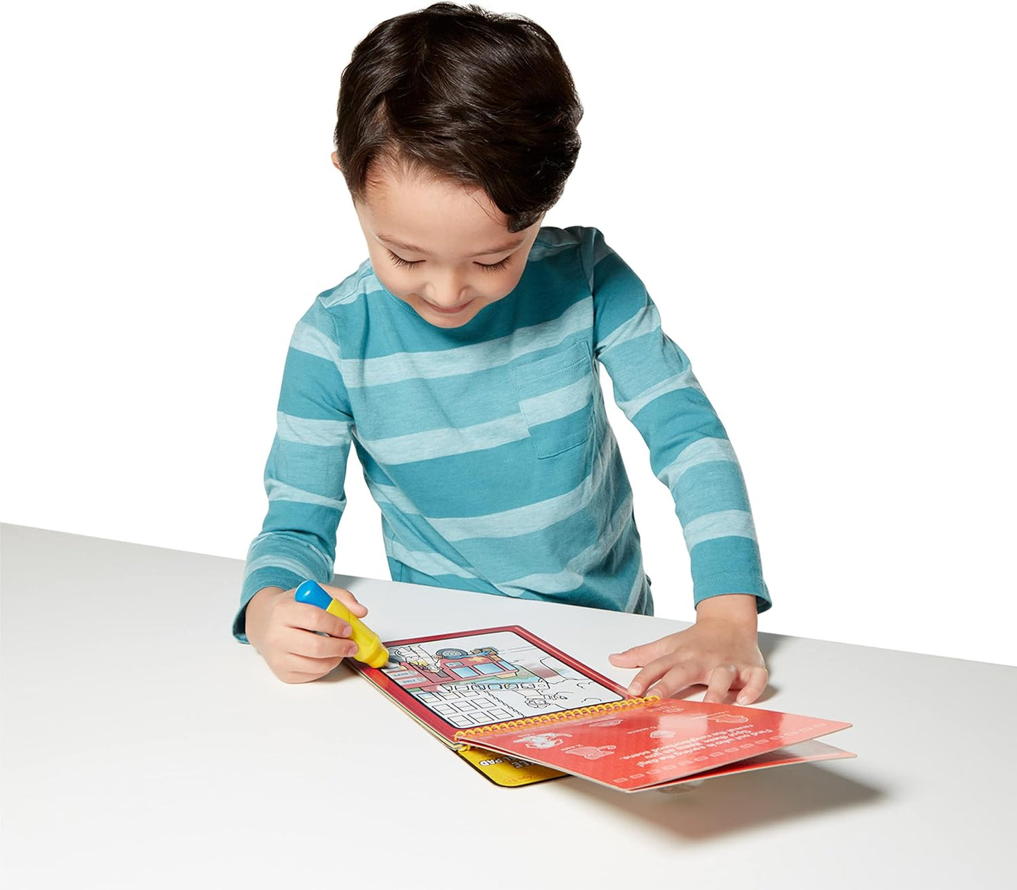Melissa & Doug On The Go Water Wow! Mess Free Coloring Book, Reusable Water-Reveal Activity Pad, Vehicles, Travel Toys, Party Favors, for Toddlers & Kids Ages 3+ - FSC Certified