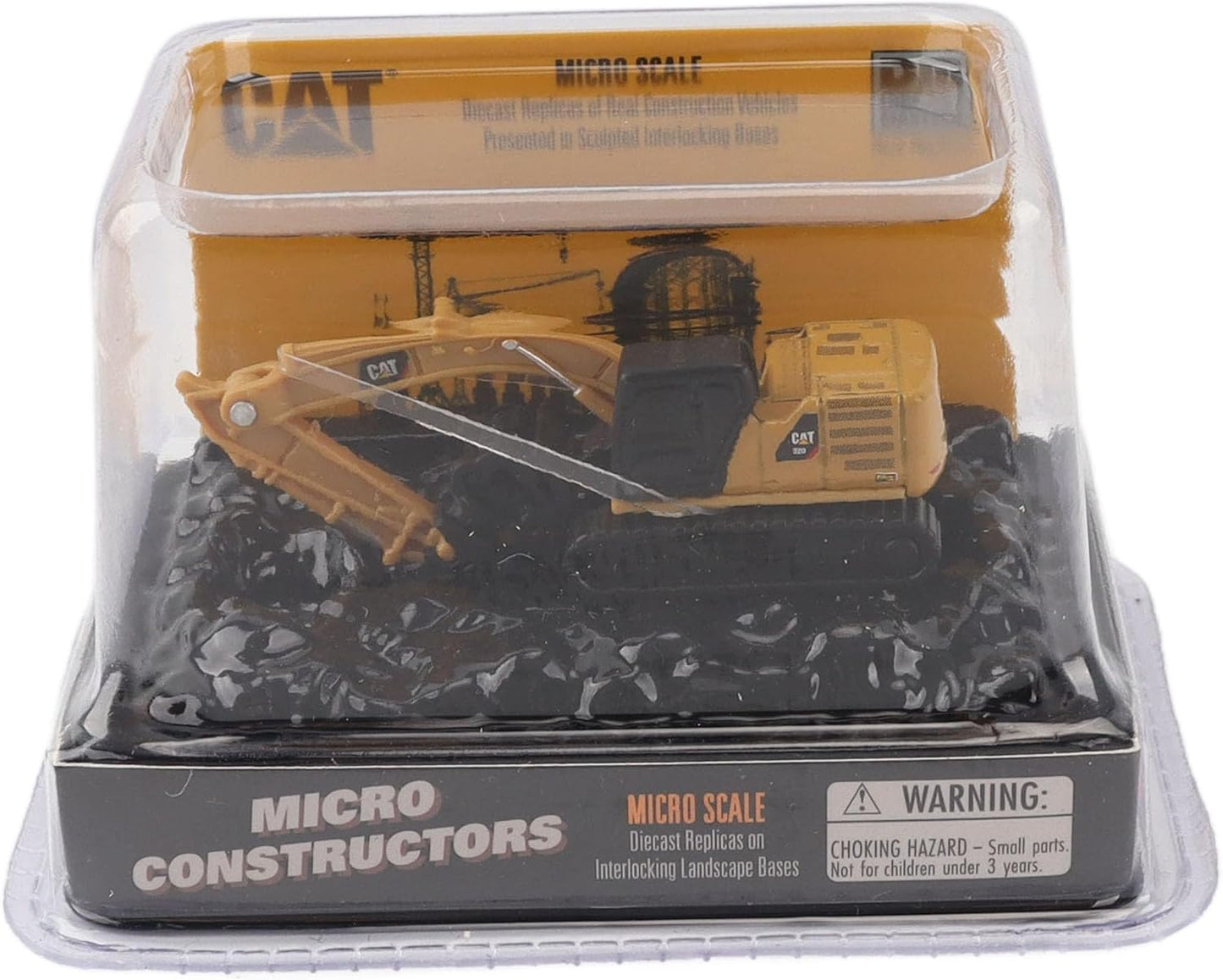 Diecast Masters Caterpillar Toy Replicas - Micro 320 Hydraulic Excavator Grapple | Model 85725CS