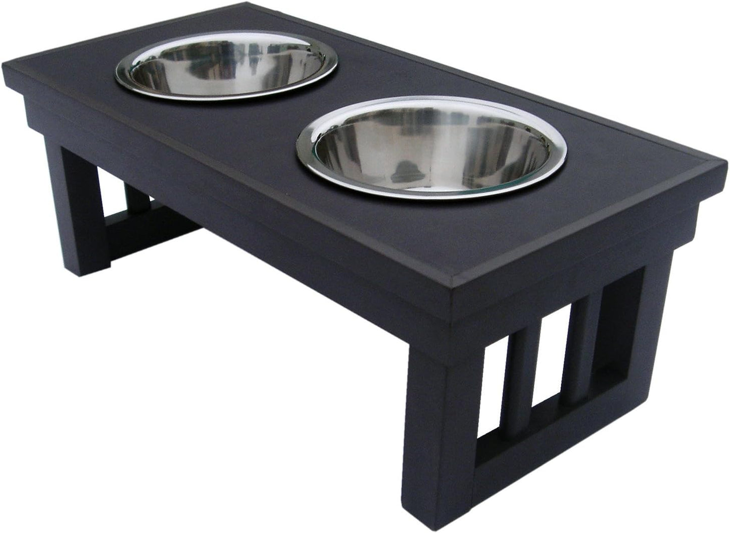 New Age Pet Habitat 'n Home Raised Double Diner, Medium