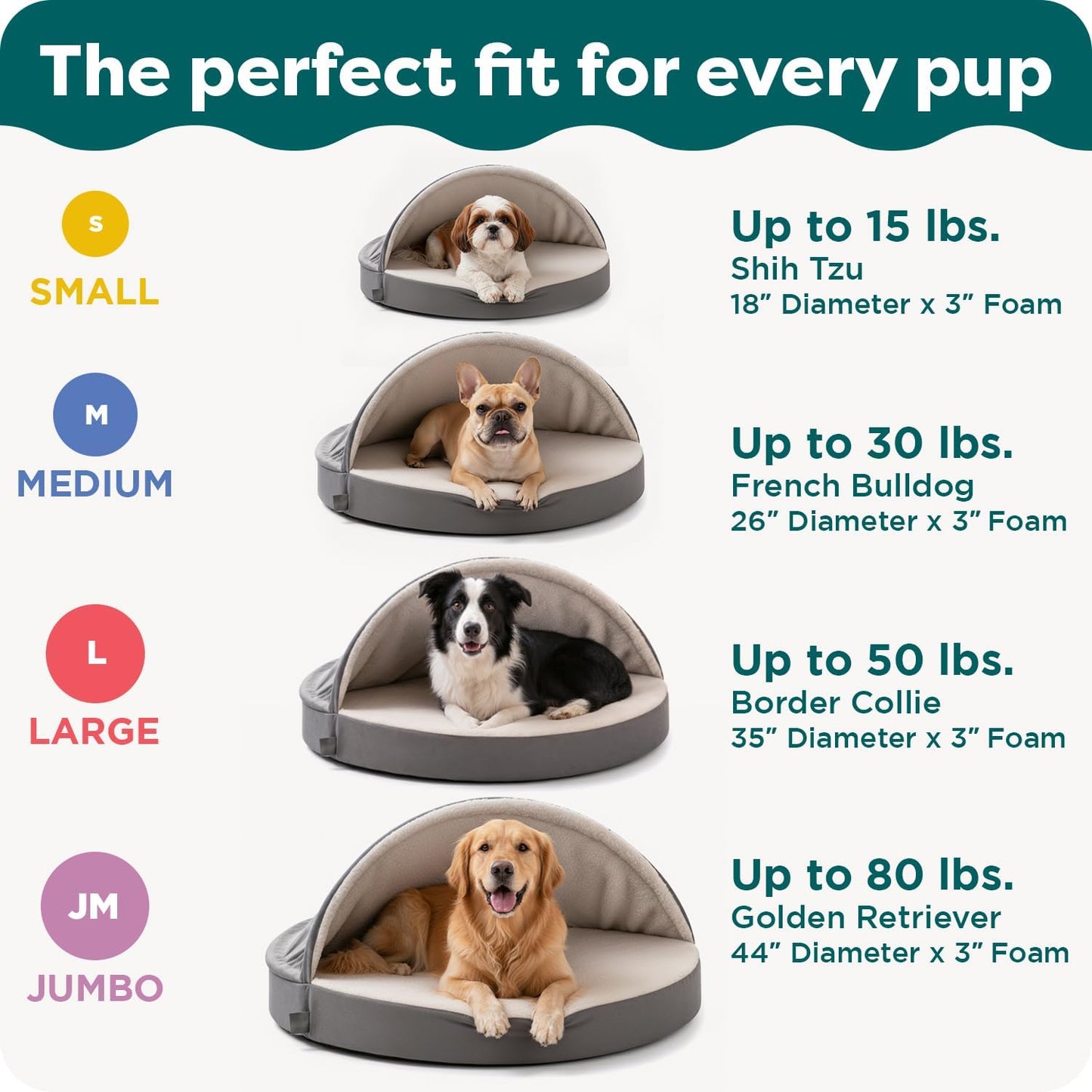 Furhaven Pet - 두 가지 톤의 L 모양 교정용 코너 소파 강아지 침대, 교정용 소파 강아지 침대, 둥근 셰르파 담요 공간 등 개와 고양이를 위한 다양한 스타일, 크기 및 색상