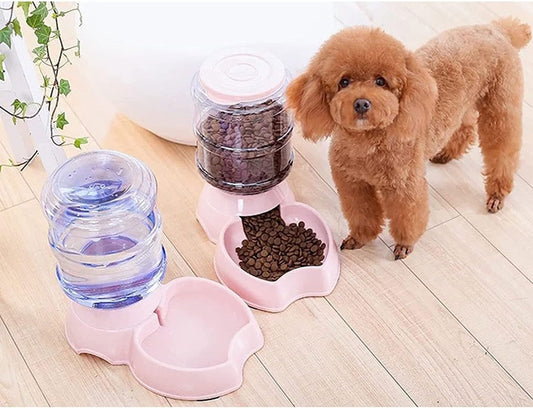 Dispenser 3.8L Pet Cat Automatic Feeders Large Capacity Cat Water Fountain Plastic Dog Water Bottle Cat Feeding Bowls Water Dispenser Unplugged Feed Water Pet Supplies cat Fountain (Feeders)