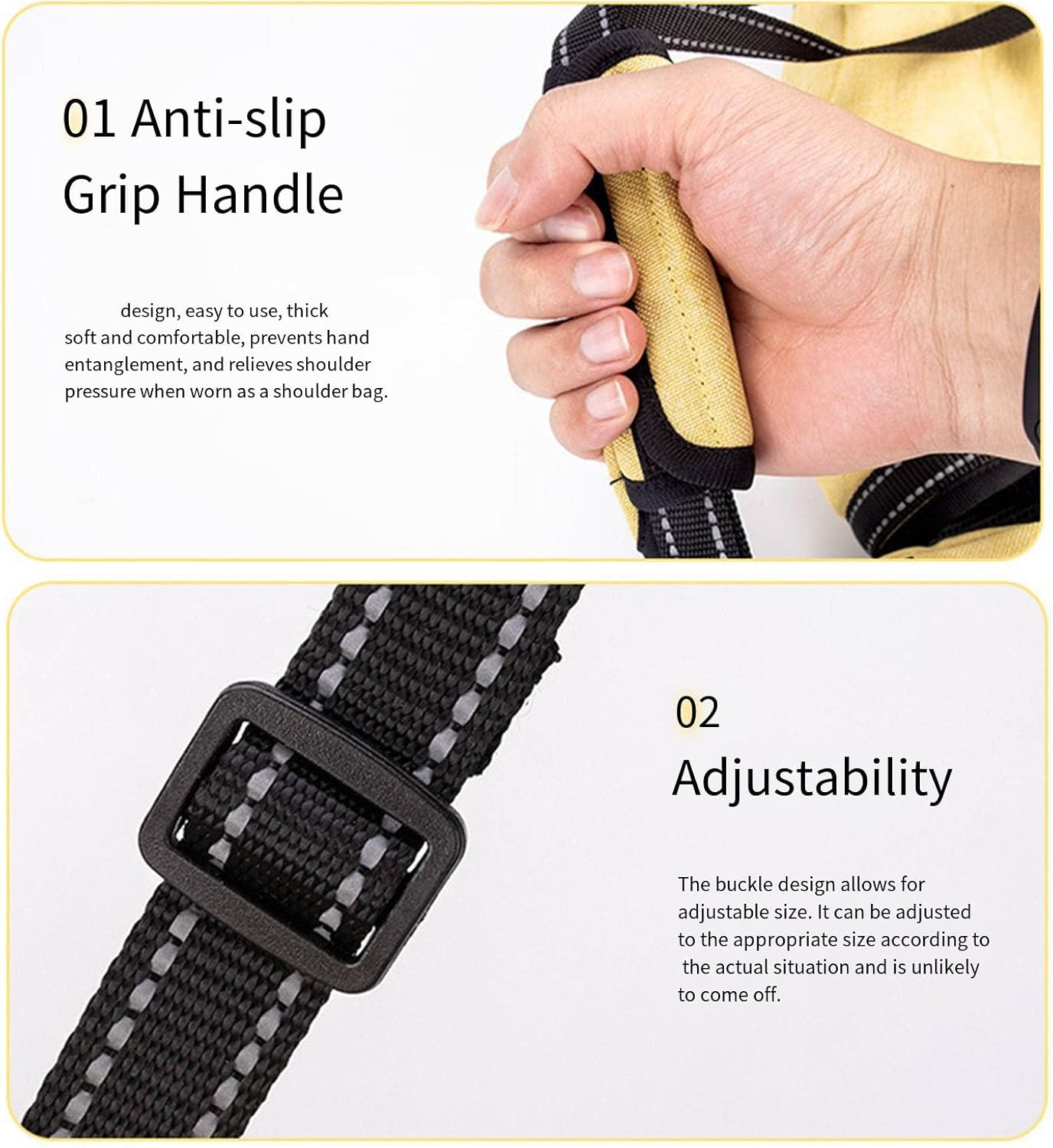 Ergonomic Shock Absorbing Dog Lift Harness Full Body Vests for Senior Canines Adjustable Strap for Outdoor Use Dog Mobility Aid
