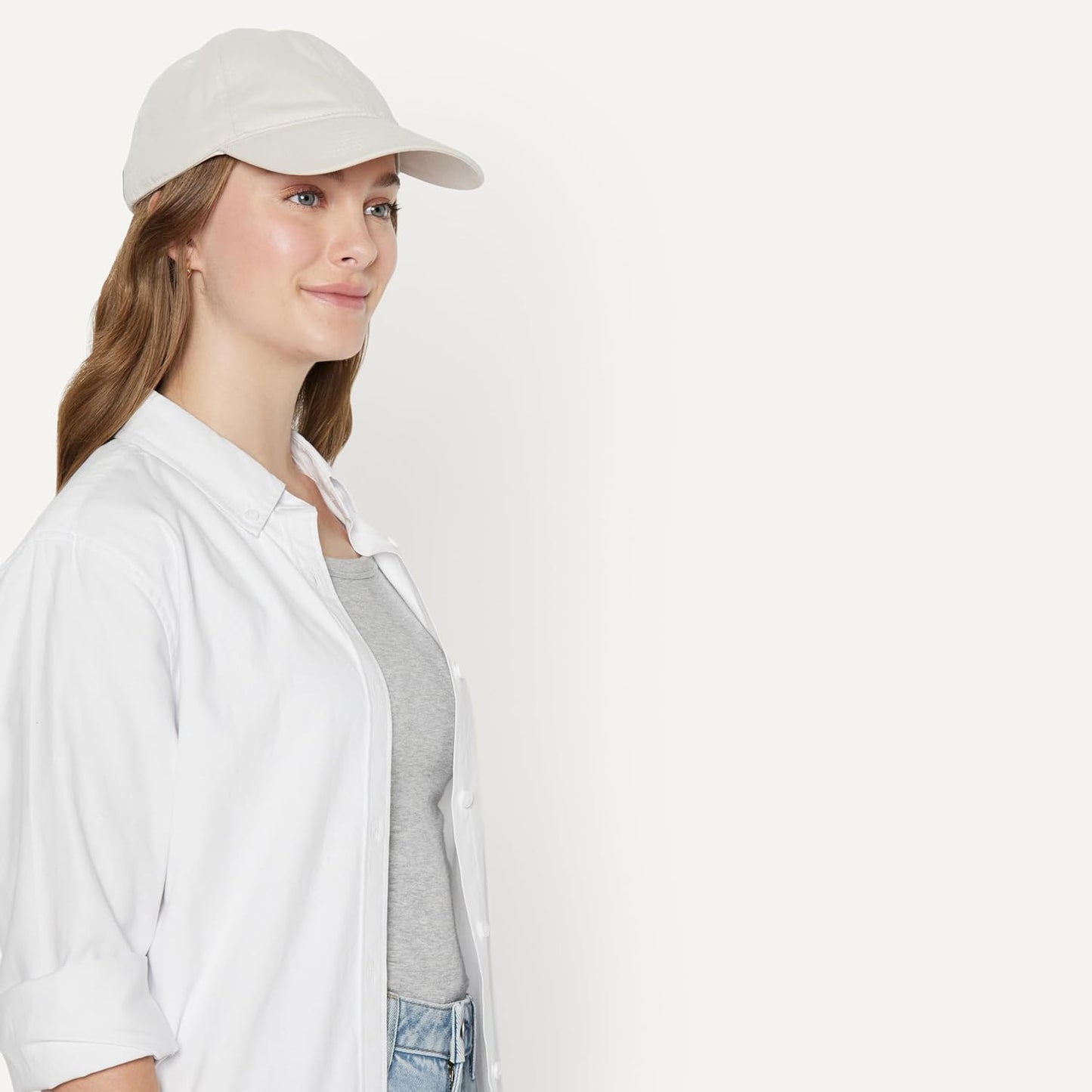 Amazon Essentials Women's Washed Cotton Baseball Cap