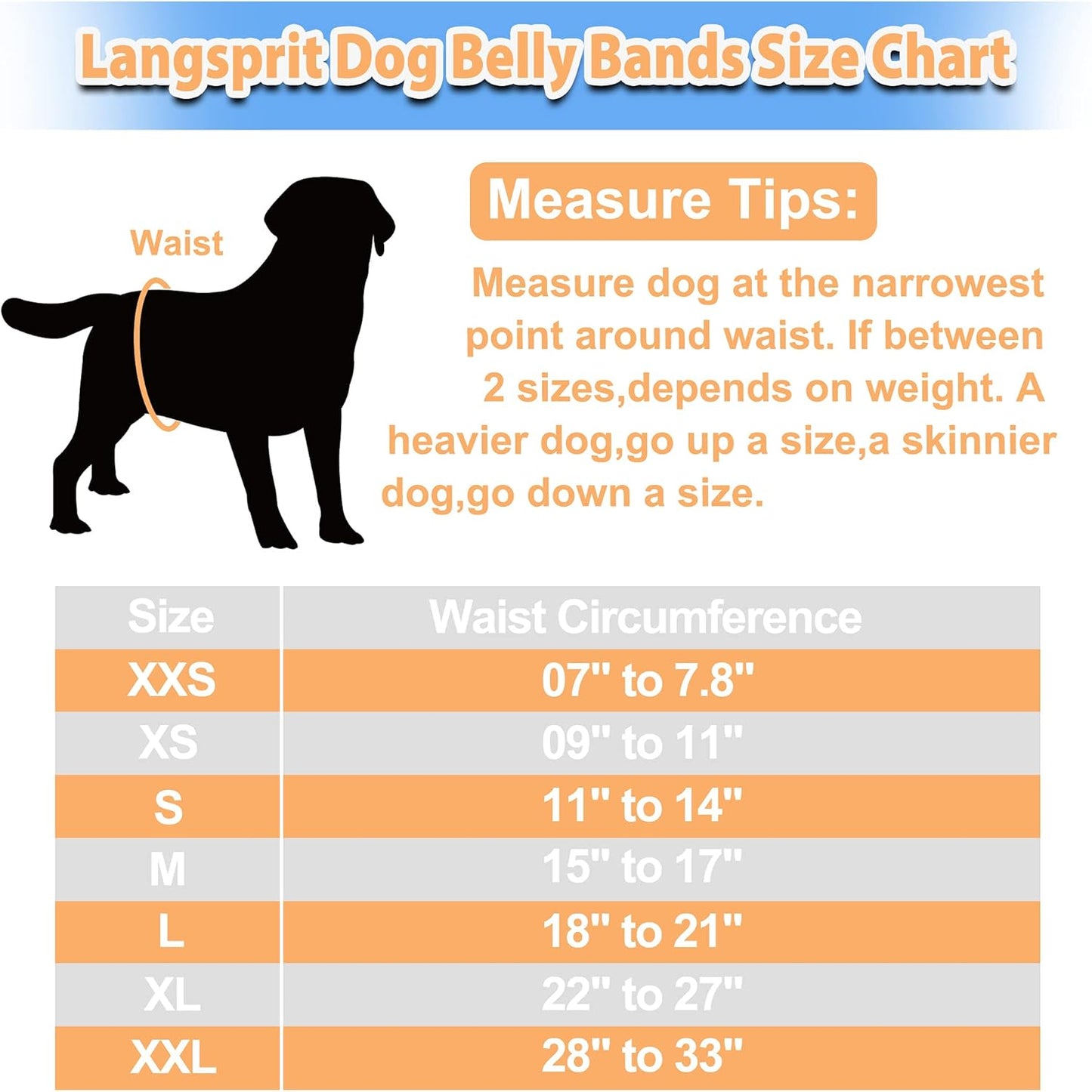 Langsprit Male Belly Bands for Dogs (Pack of 3) - Dog Diapers Male - High Absorbing Dog Wraps Washable - Reusable Small Doggy Doggie Puppy Dog Diapers (Sloth,Whale,Dinosaur, Small)