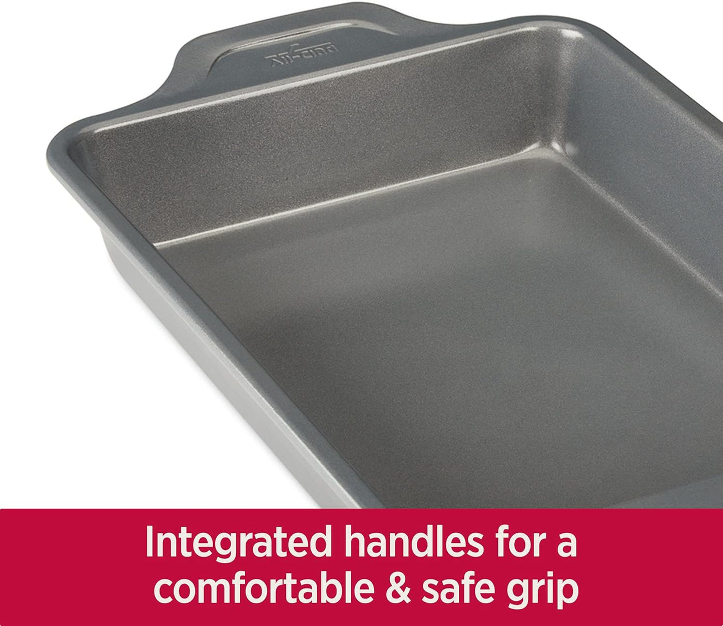 All-Clad Pro-Release Nonstick 9x13 Inch Oven Safe 450F Half Sheet, Cookie Sheet, Muffin Pan, Cooling & Baking Rack, Round & Loaf Cake Pans, Grey