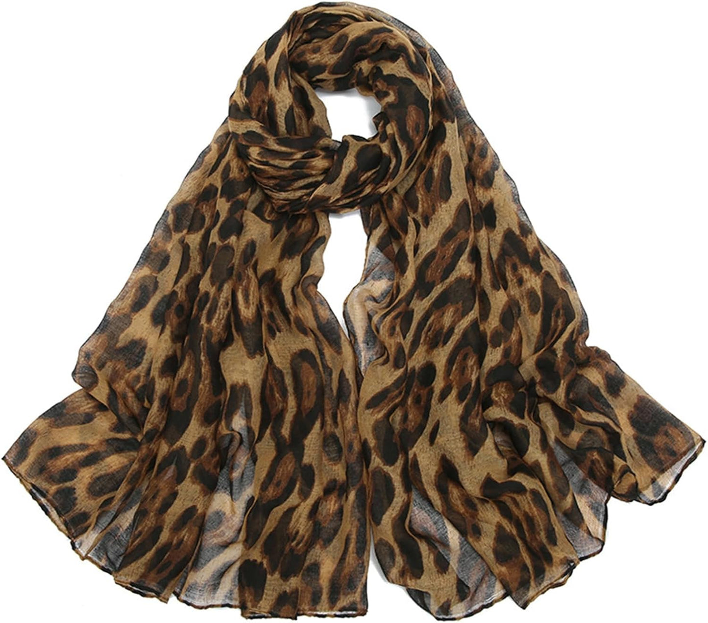CYian Scarf for Women Floral Printed Scarves Long Fashion Scarf Lightweight Shawls Wrap Fall Winter Headscarf for Women