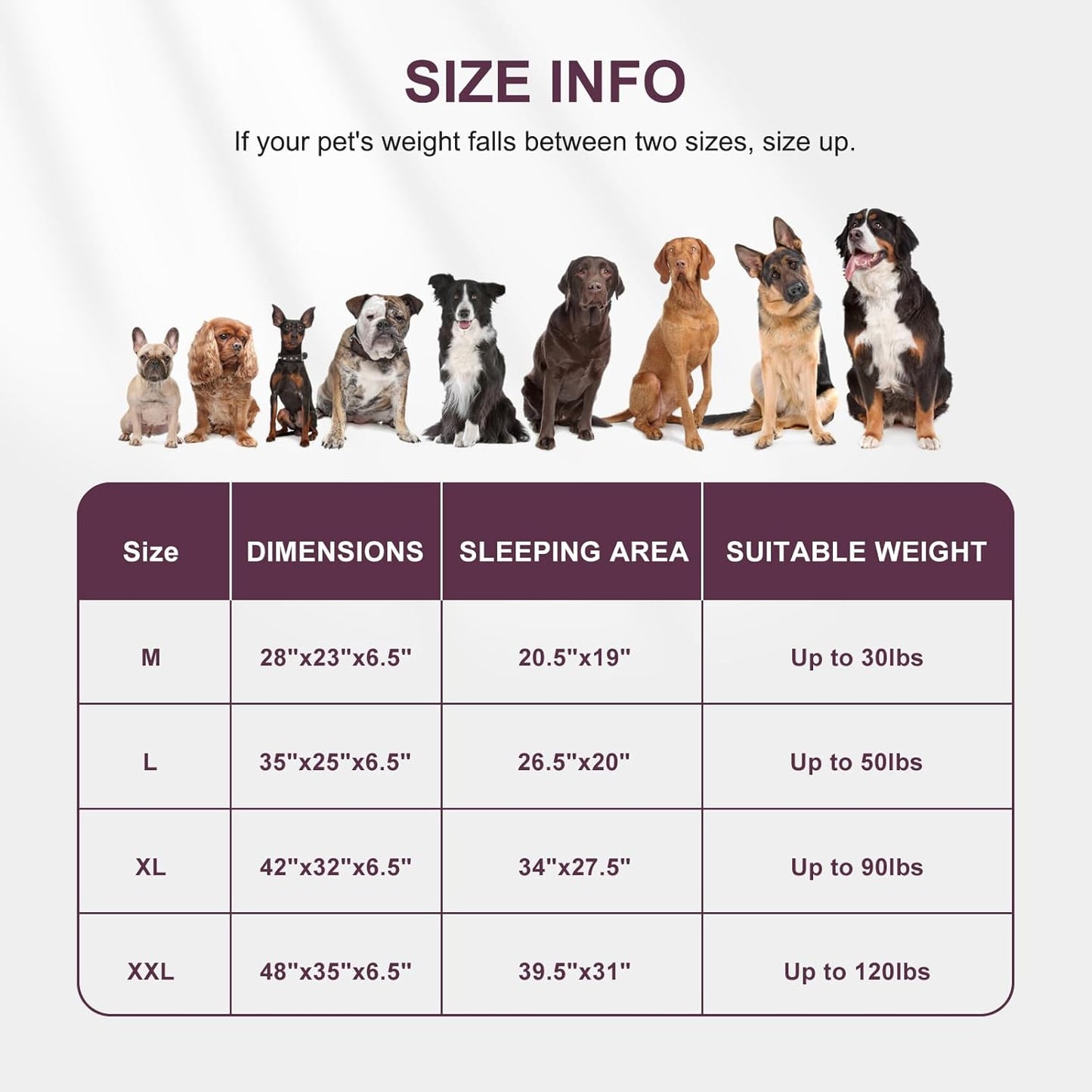 FURTIME Orthopedic Dog Beds for Large Dogs, Washable Dog Couch with Ultra Comfy Supportive Foam, High-Density Egg Crate Foam with Removable Cover, Pet Sofa Bed Waterproof, Nonskid Bottom