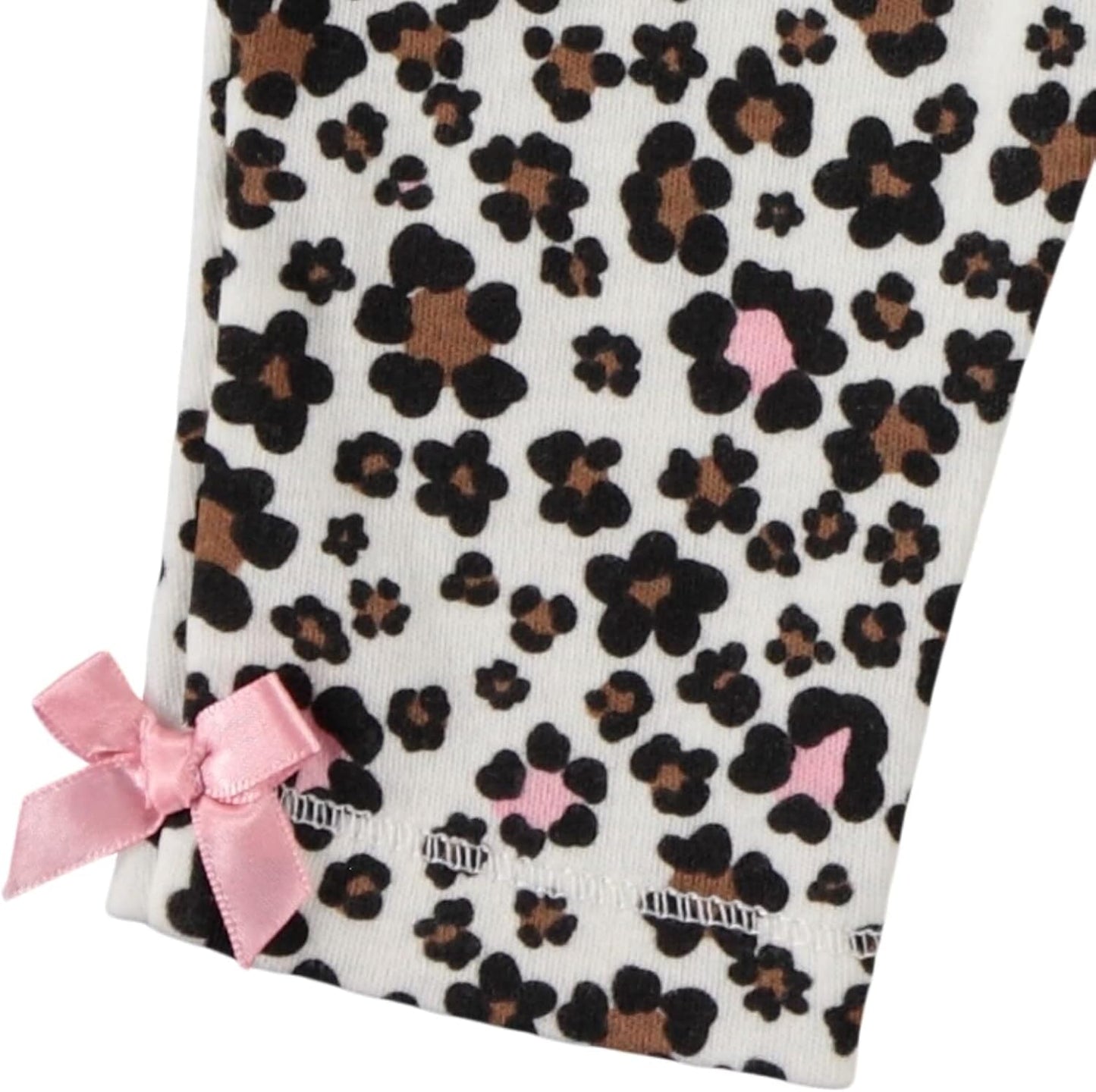Disney Minnie Mouse Baby Girls Bodysuit Pants Bib and Hat 4 Piece Outfit Set Newborn to Infant