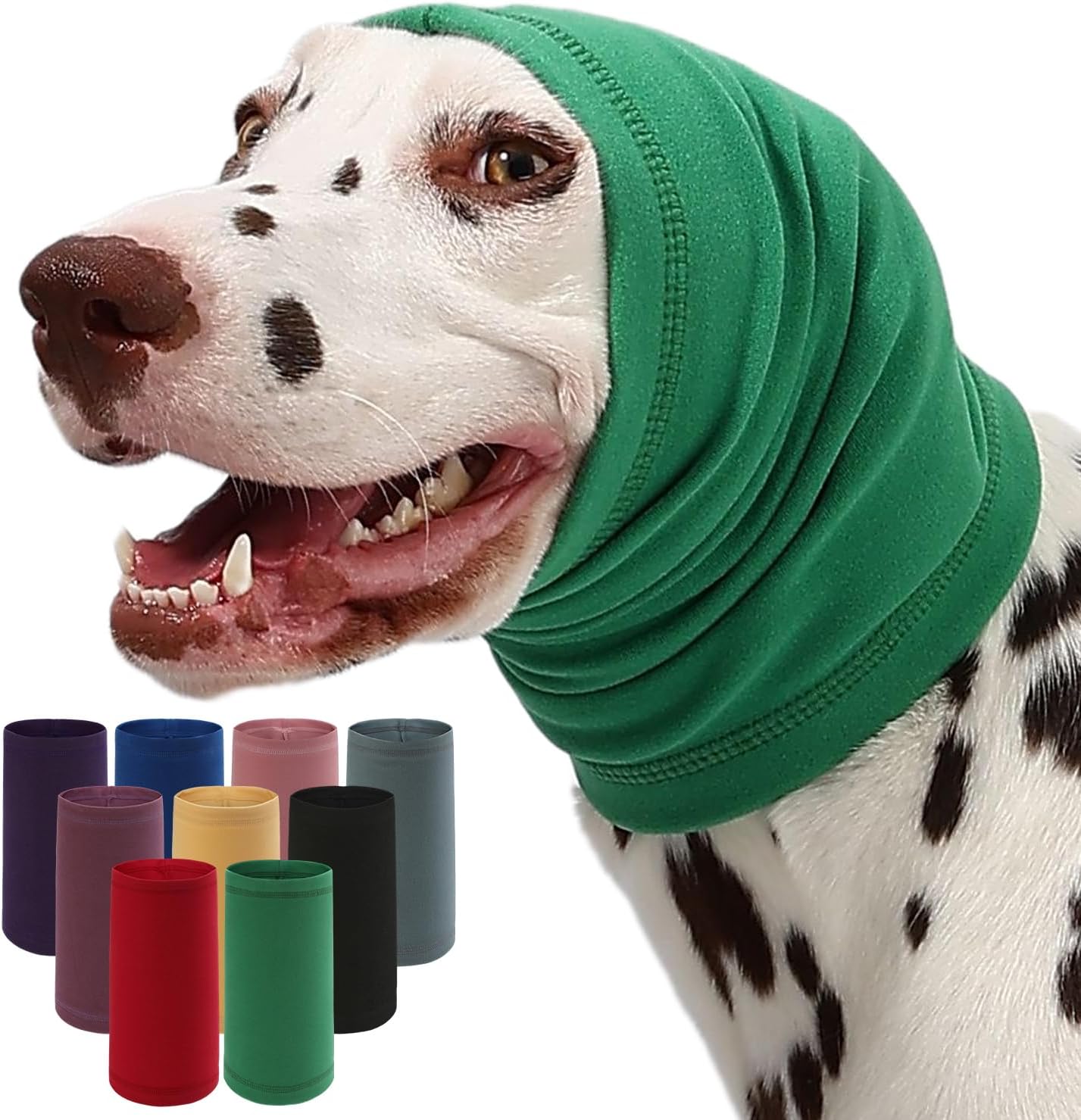 Dog Calming Hoodie Quiet Head Cover Sleeves Anxiety Relief/Noise Protection - Grooming - Thunder - Fireworks