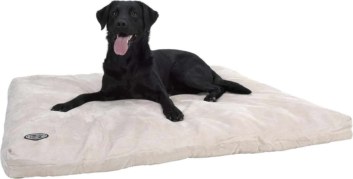 Kruuse Buster Memory Foam Dog Bed, 47" x 39", Beige