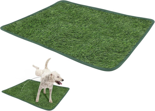 Milisten Wear Resistant Pet Pee Pad Decorative Fake Grass for Dogs and Cats for Use for Puppy Training and Pet Supplies