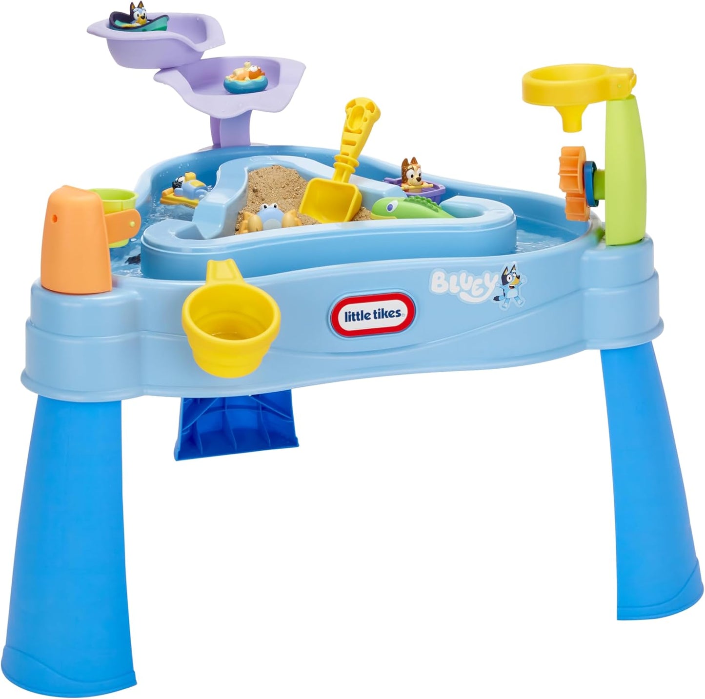 Little Tikes Bluey Water Table with 6 Accessories & Characters - Full Set (727382)