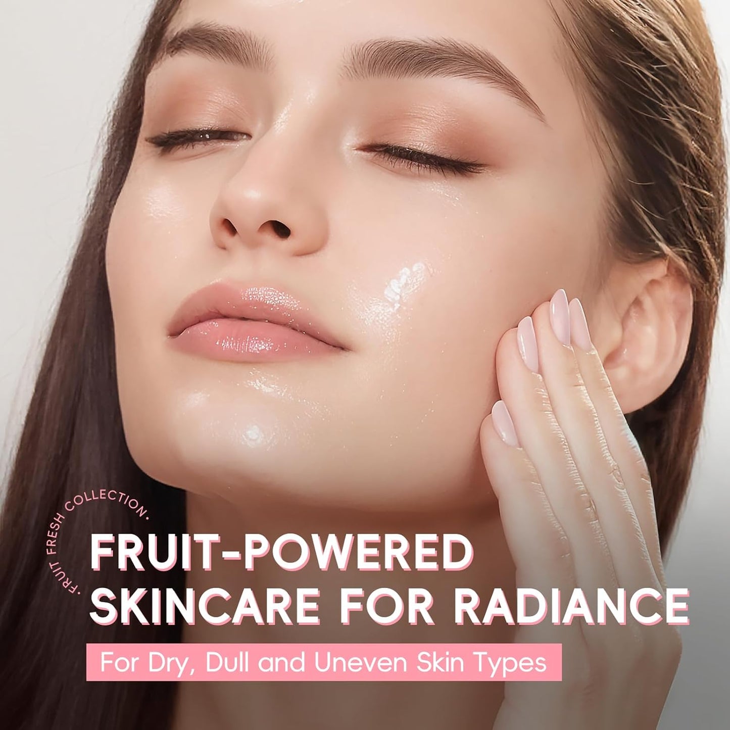Watermelon Niacinamide Skin Care Set, Routine Beauty Skin Care for Teens- Gift Set with Cleanser, Toner, Eye Cream, Cream, Serum, Facial Juicy Glow Up Set for Women, Girls, for All Skin Types