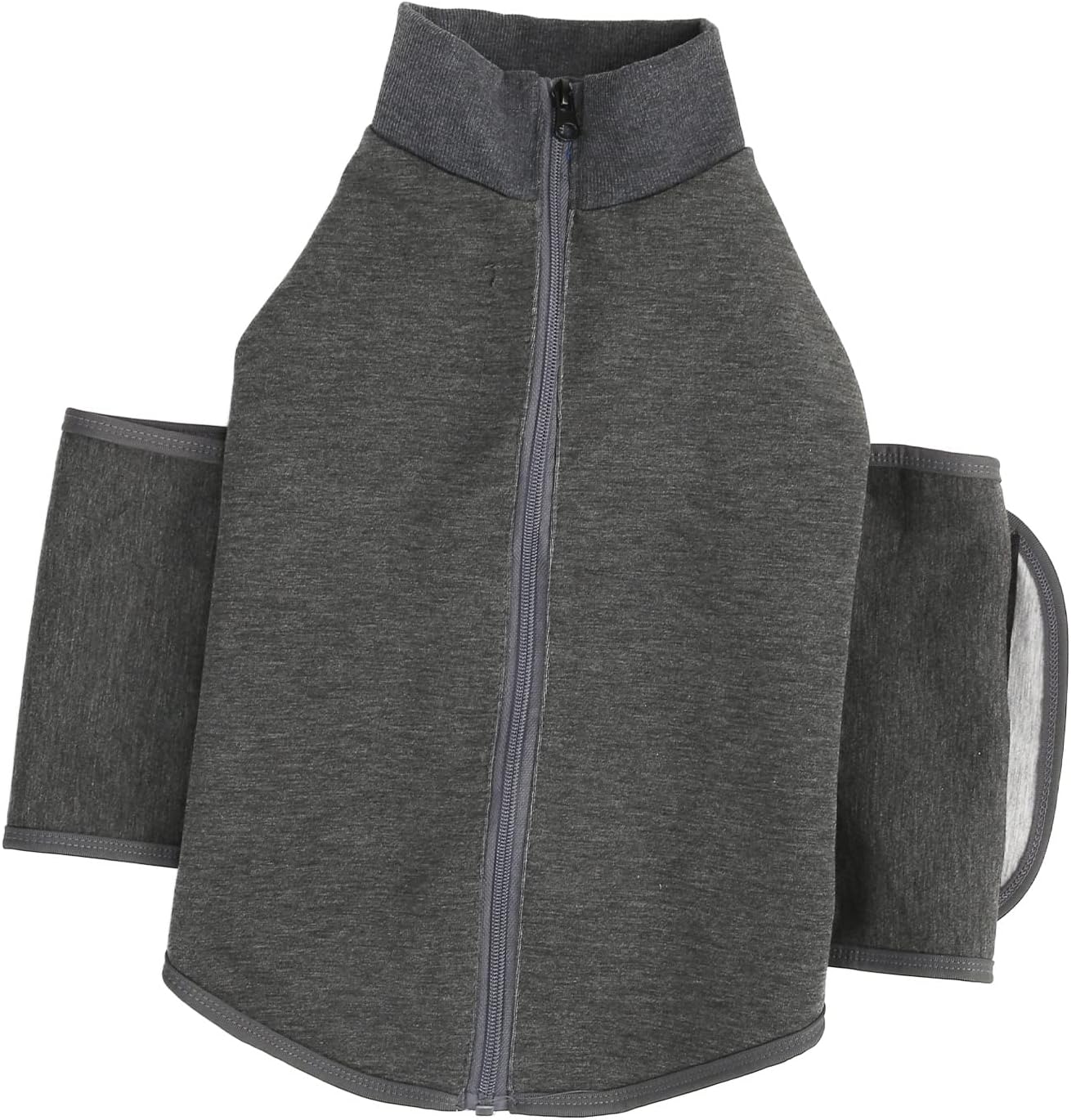 Dog Anxiety Vest Jacket Comfort Clothes Breathable Adjustable Calming Coat for Thunderstorms Travel Reflective Tape Polyester Cotton (XXL)