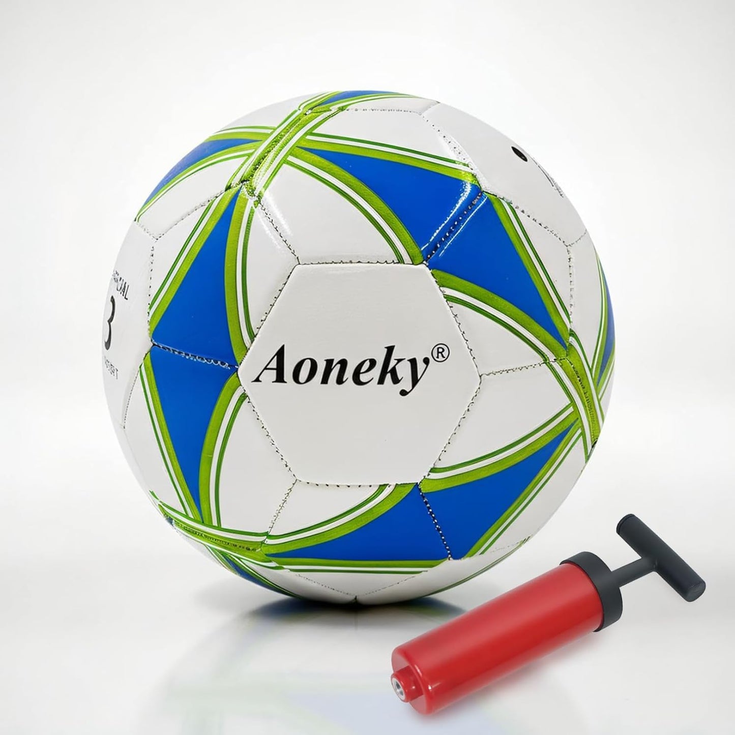 Aoneky Soccer Ball with Pump