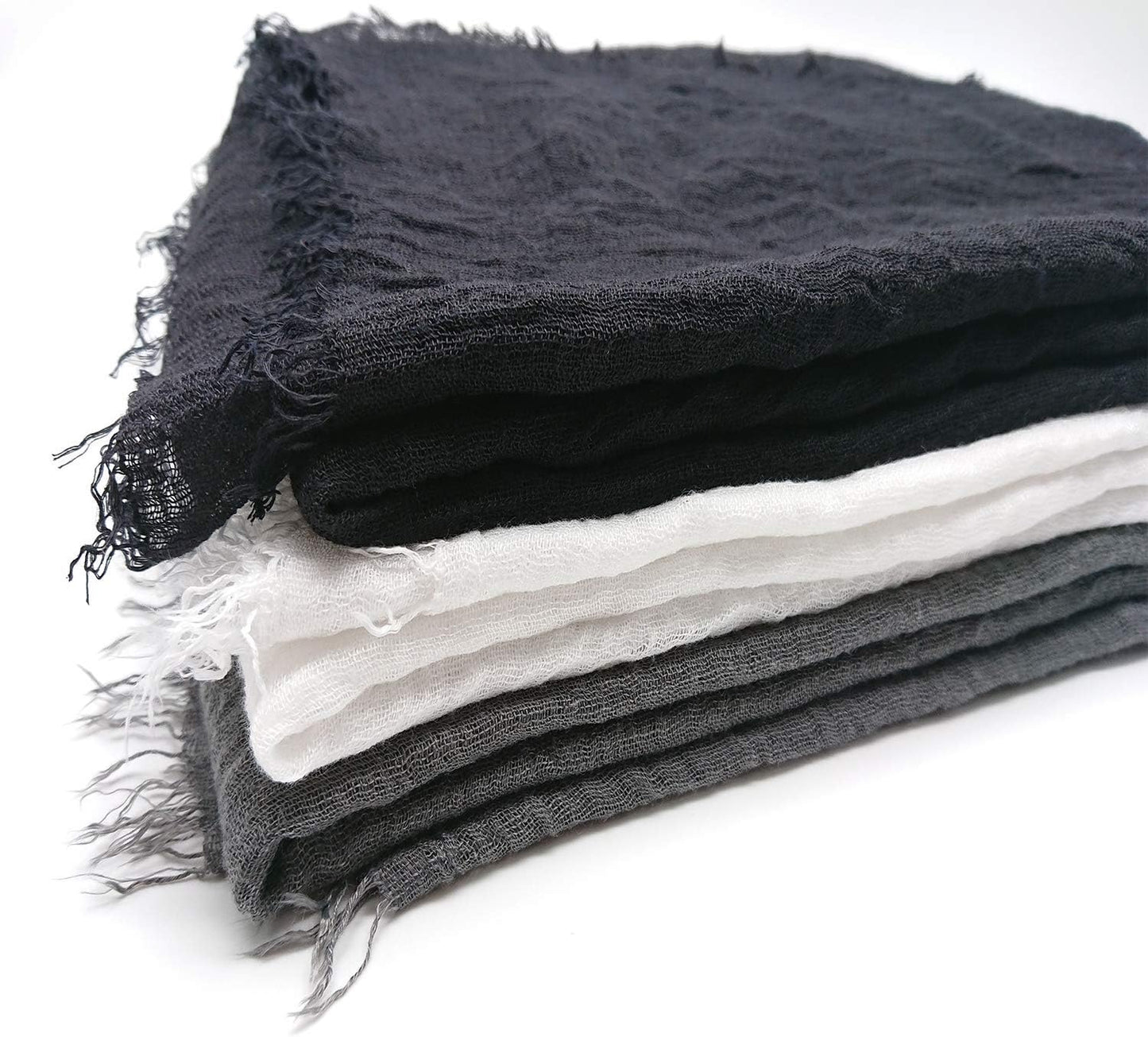 MANSHU 3 PCS Women Soft Scarf Shawl Long Scarf.