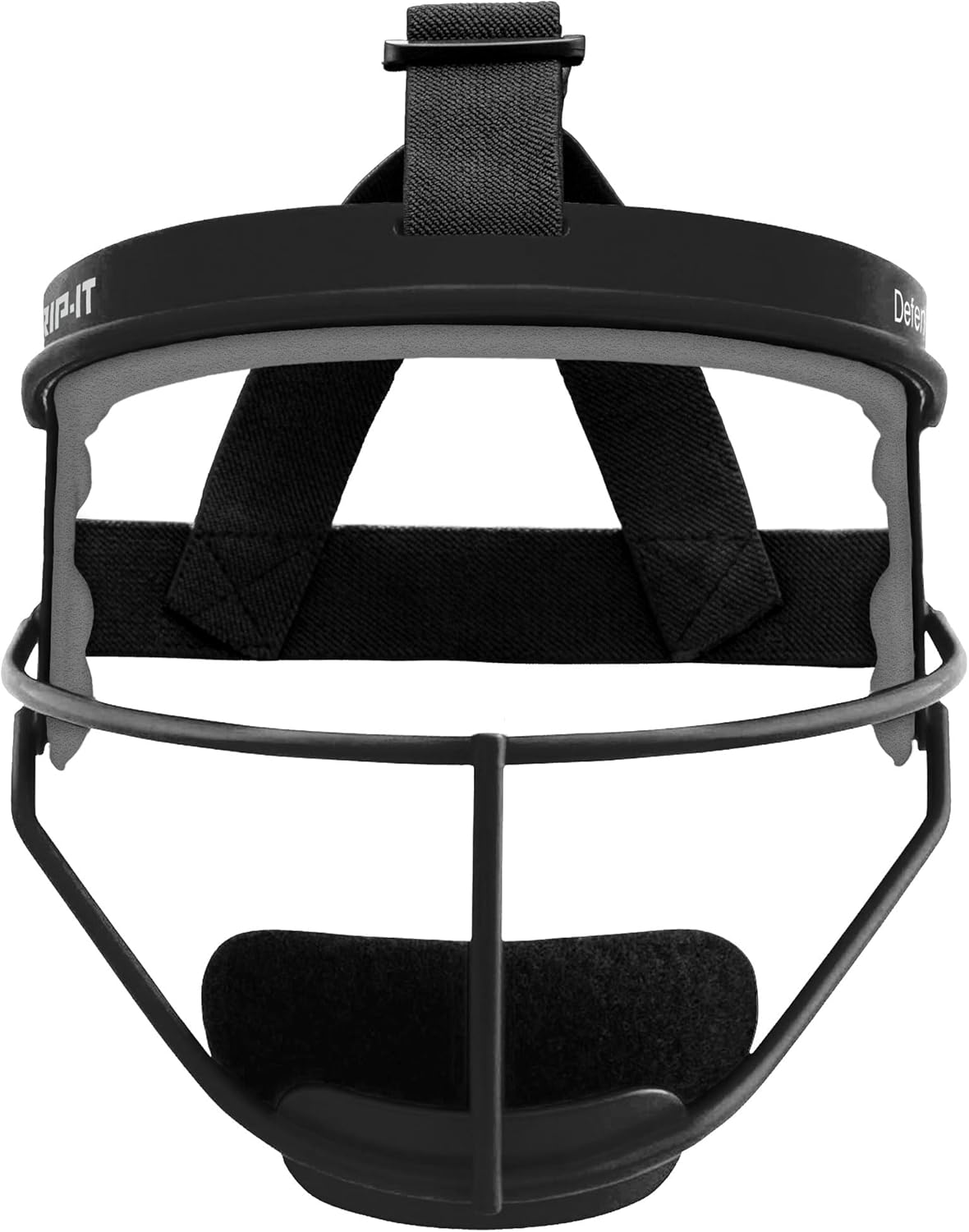 RIP-IT Original Defense Youth Softball Face Mask, Lightweight, Protective Fielder's Softball Face Shield with Ponytail Strap & Soft Foam Padding