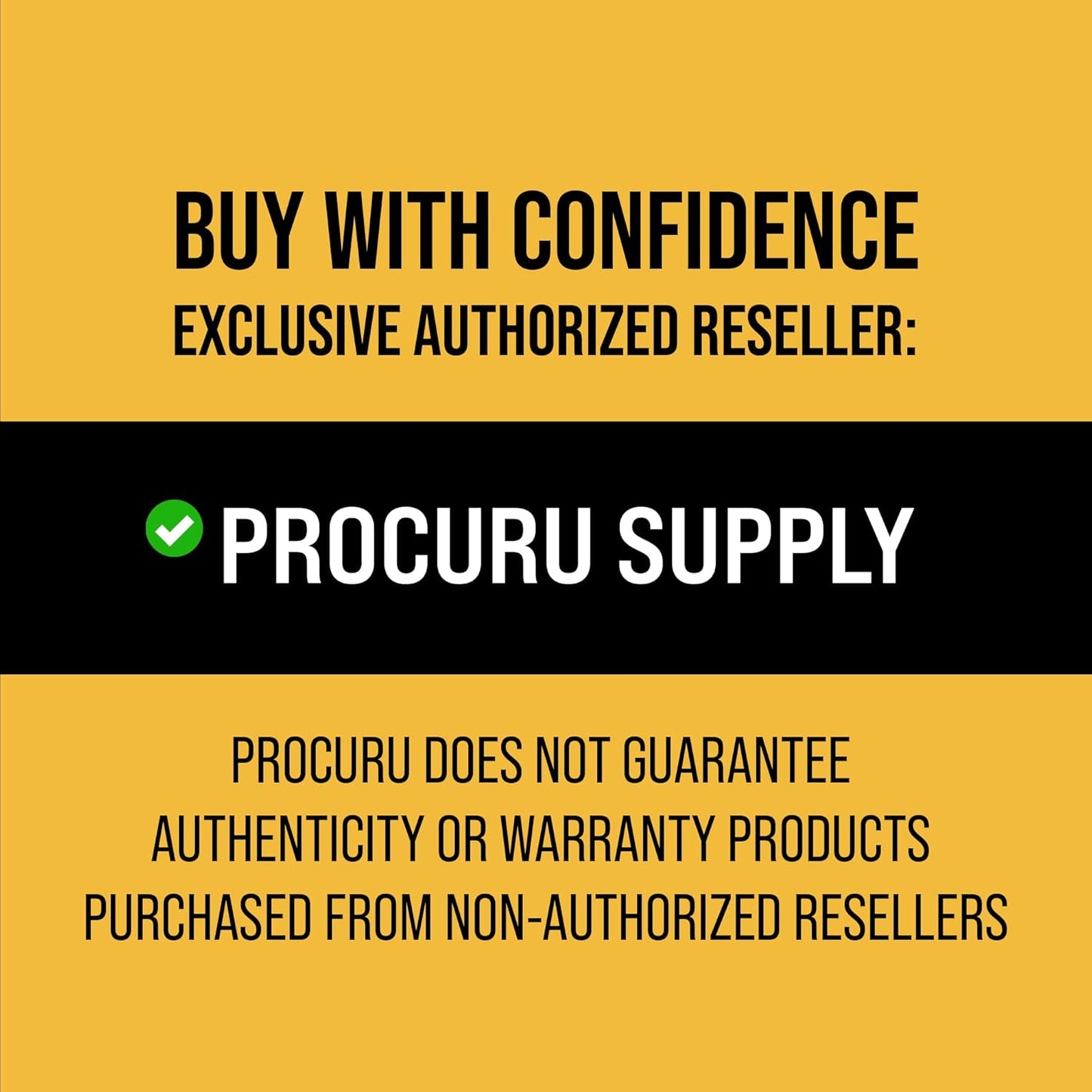 [2-Pack] PROCURU 24-Inch (2Ft) x 3/8" Comp x 1/2" FIP Faucet Hose Connector, Braided Stainless Steel Supply Line, Certified Safe (9SF24-2P)